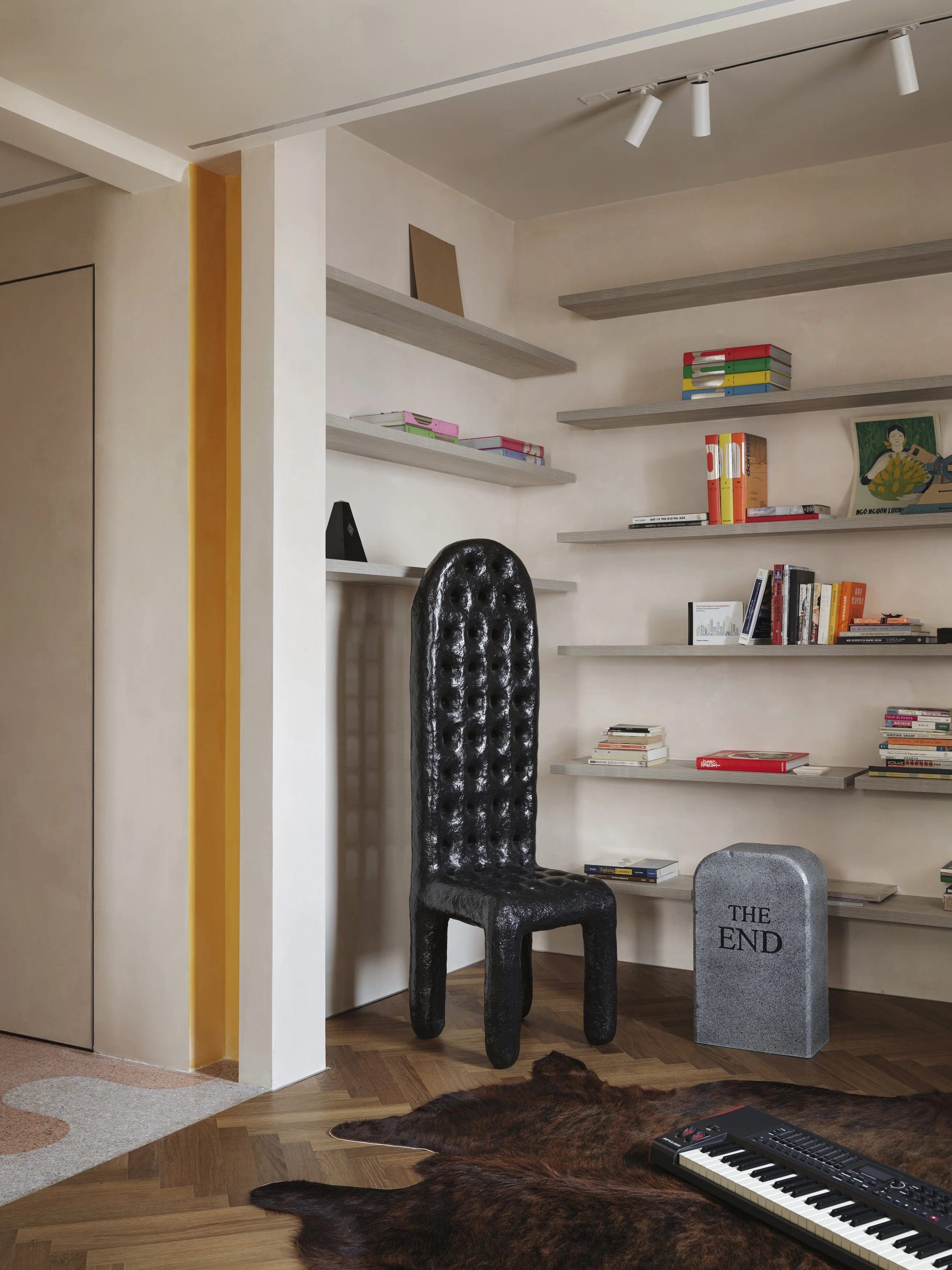 Yimeng Wang – residential project – interior space integrating art and living