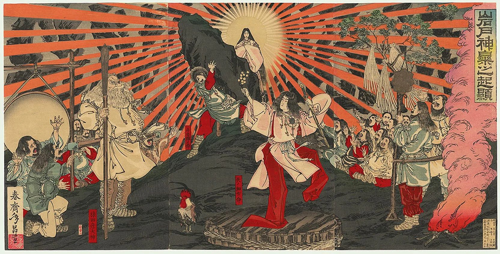 Amaterasu : La Déesse du Soleil et les Origines Mythologiques du Japon