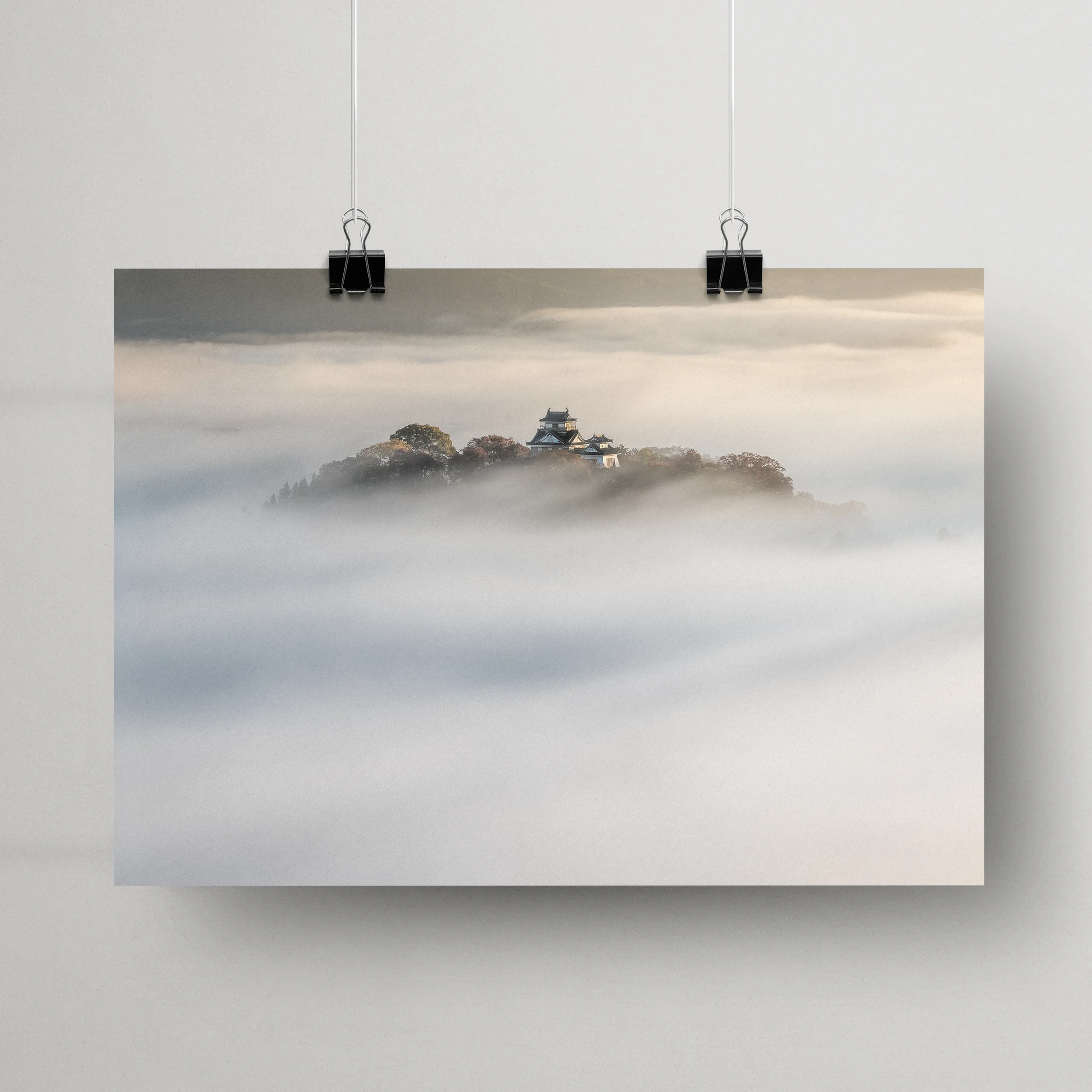 Au dessus des brumes — Château d’Echizen Ono