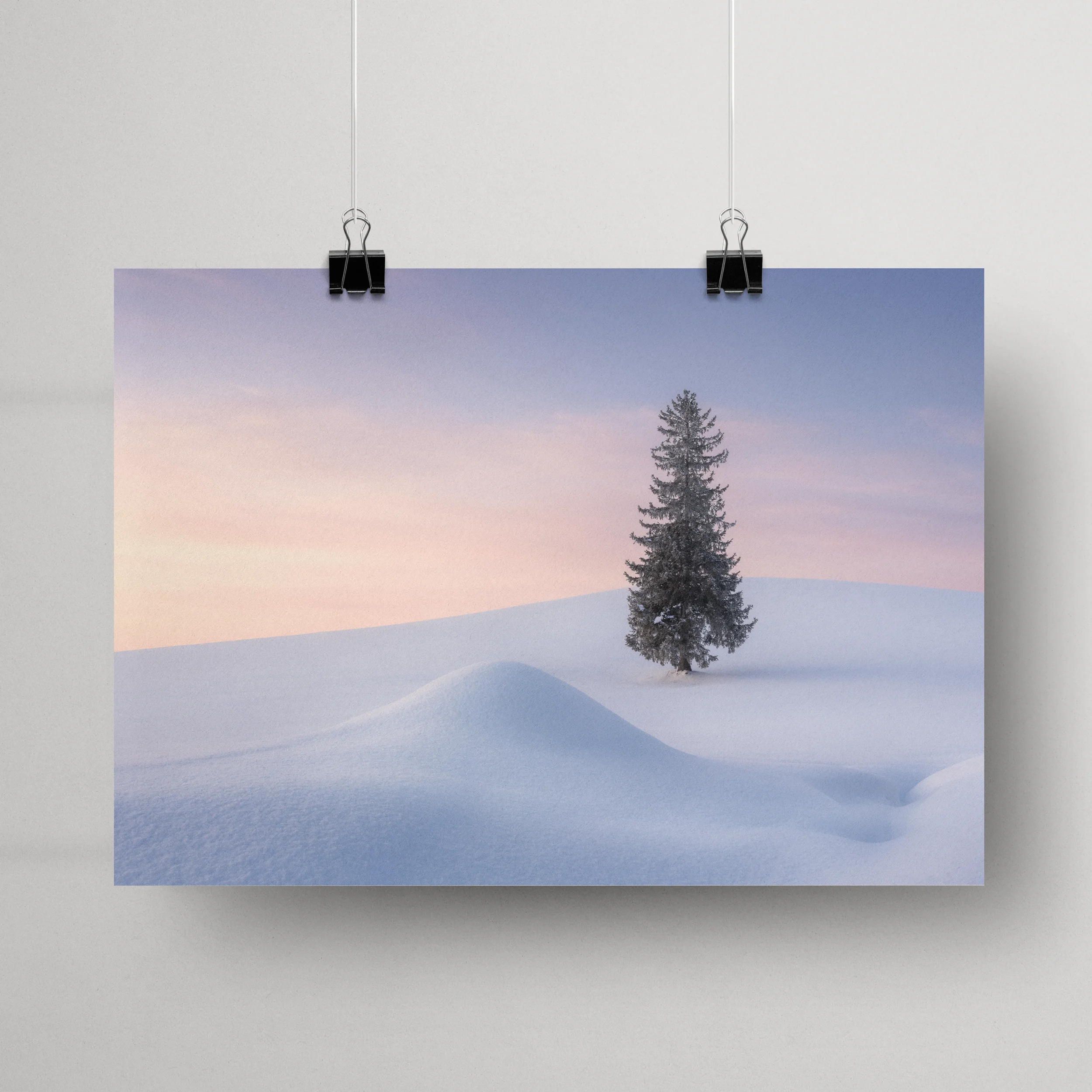 Solitude d’hiver — Biei, Hokkaido