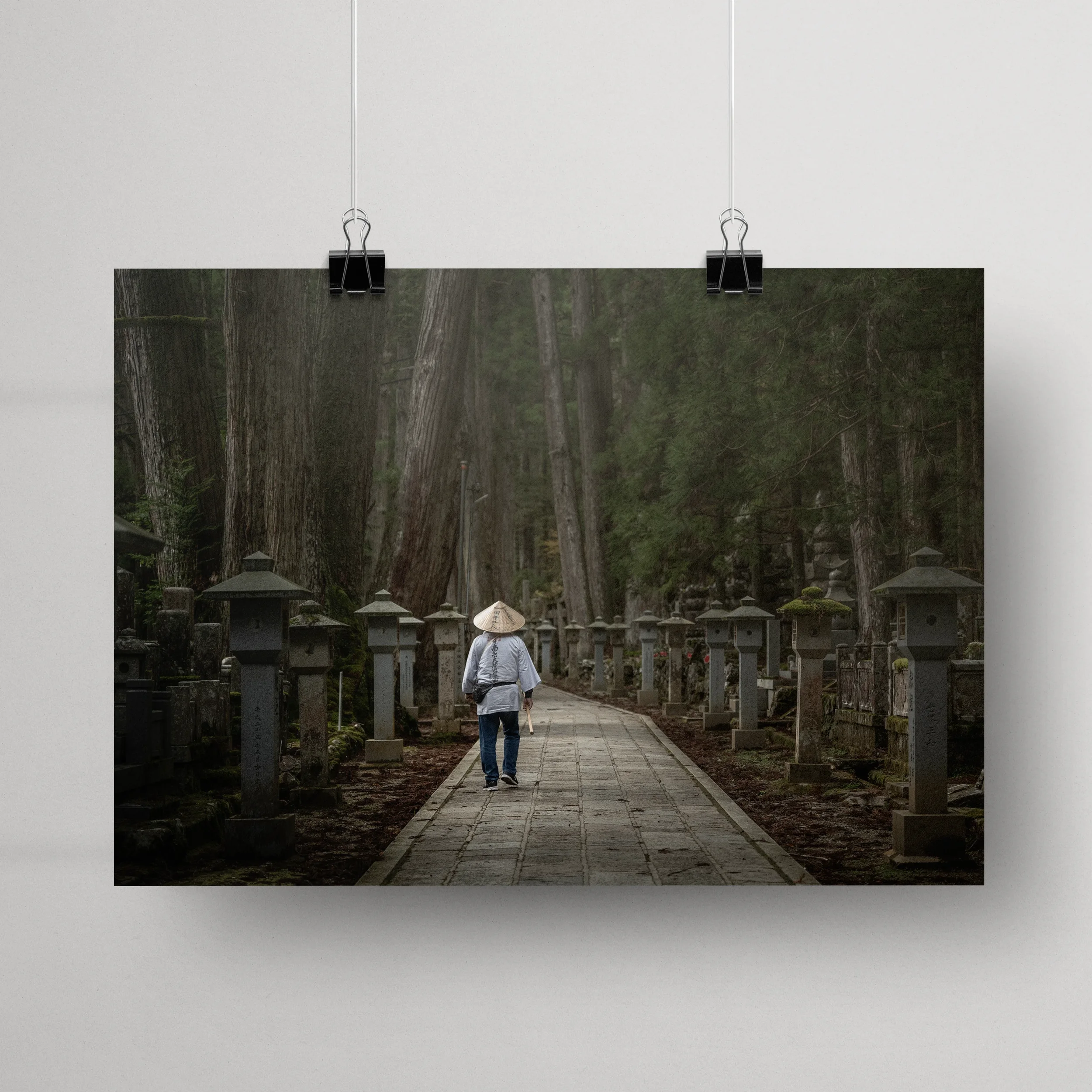 Chemin de cèdres — Okunoin, Koyasan