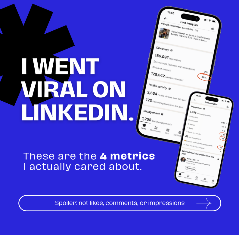 Viral on LinkedIn