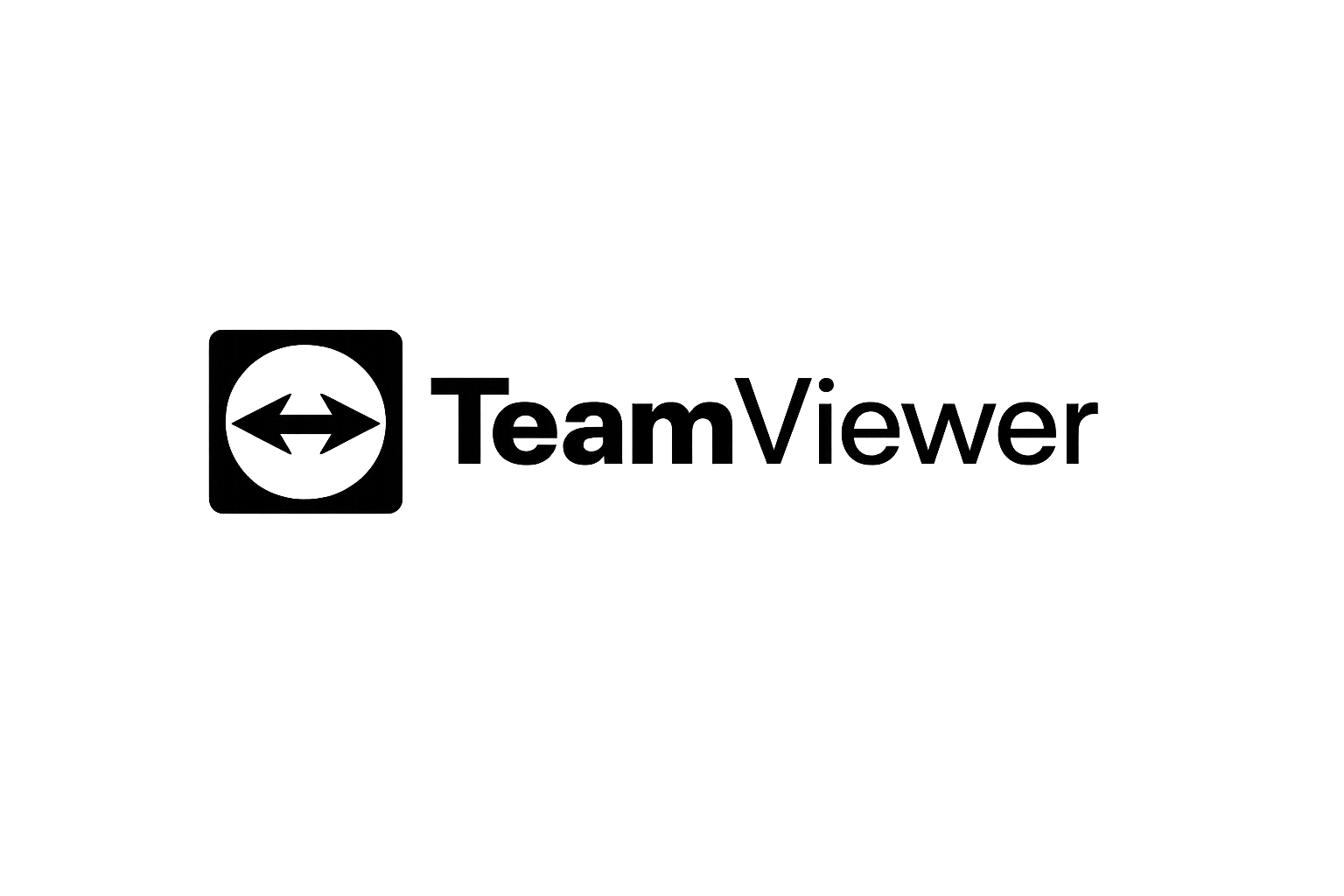 TeamViewer Logo, black.png