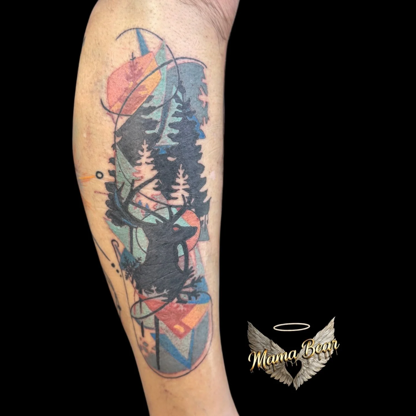 One session left, too good not to share 
🐻&zwj;❄️ Mama Bear leveling up her skills 
#Tattoo dreams coming true at Divinely Inkd! ✨🫶🏼✨