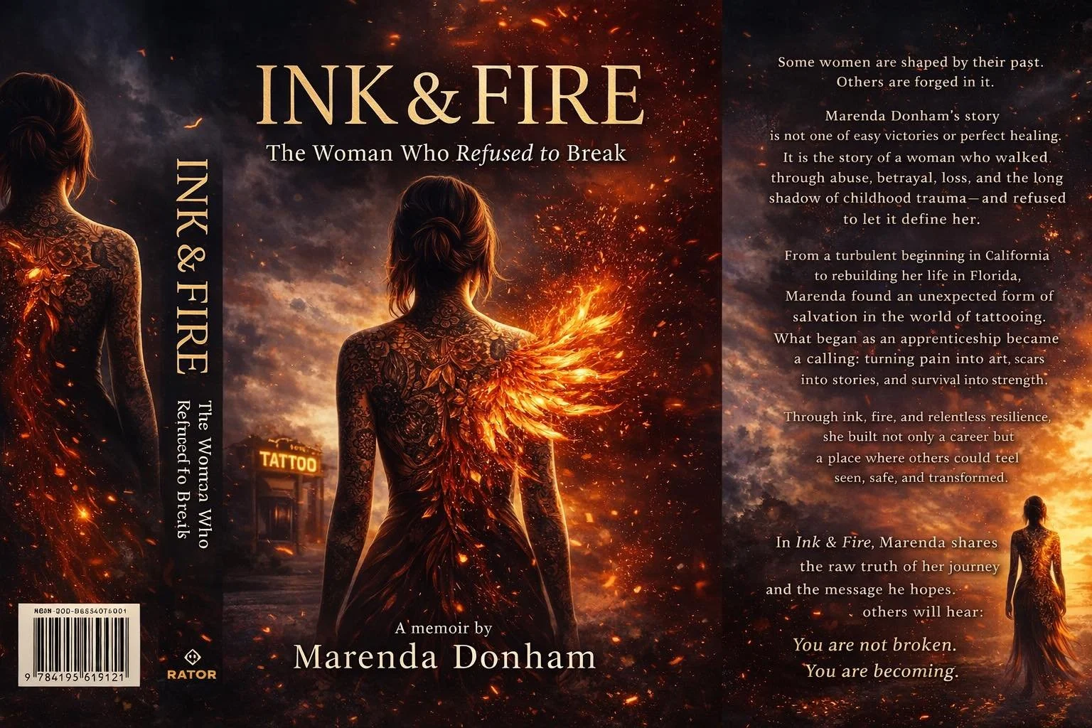 My sister recommended I jump on the trend of chat gpt designing my book cover&hellip;pretty neat 
Although I had already designed my own, thought I&rsquo;d share.
Stay tuned for the real thing being published soon 💪