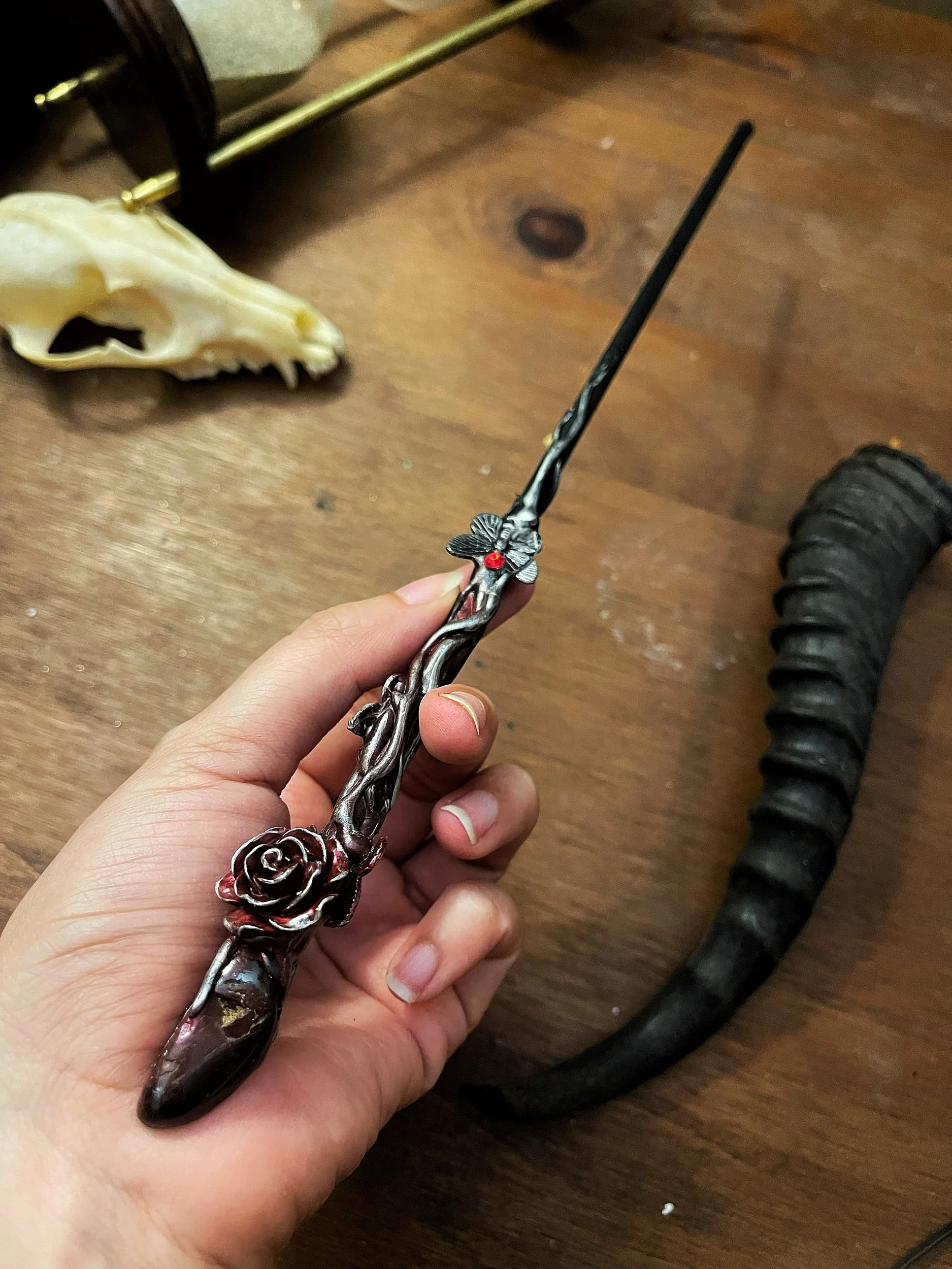 Bloodstone Moth of the Red Vigil Wand