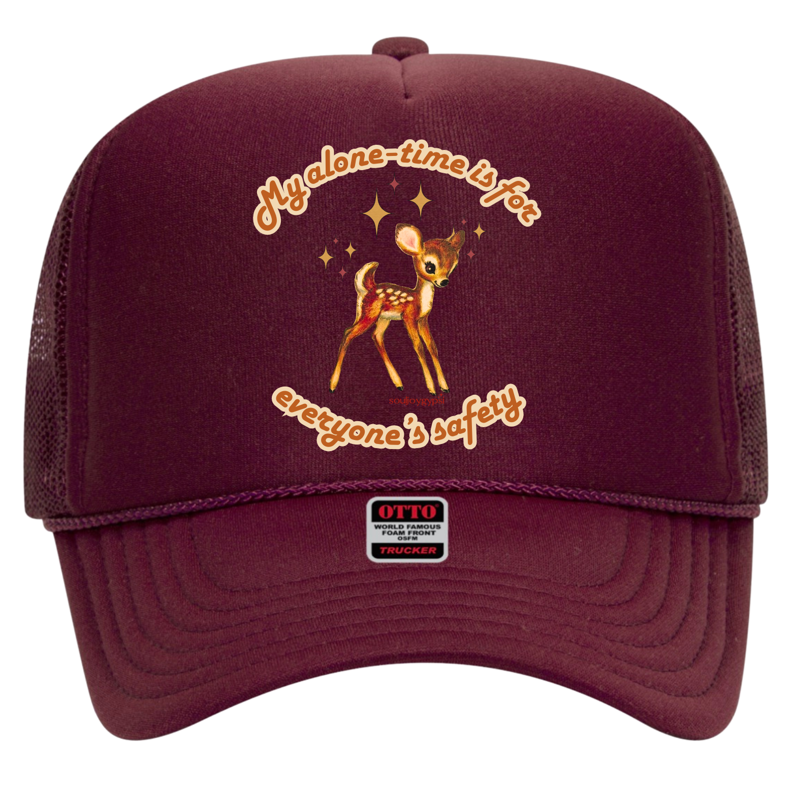 My alone time TRUCKER HAT