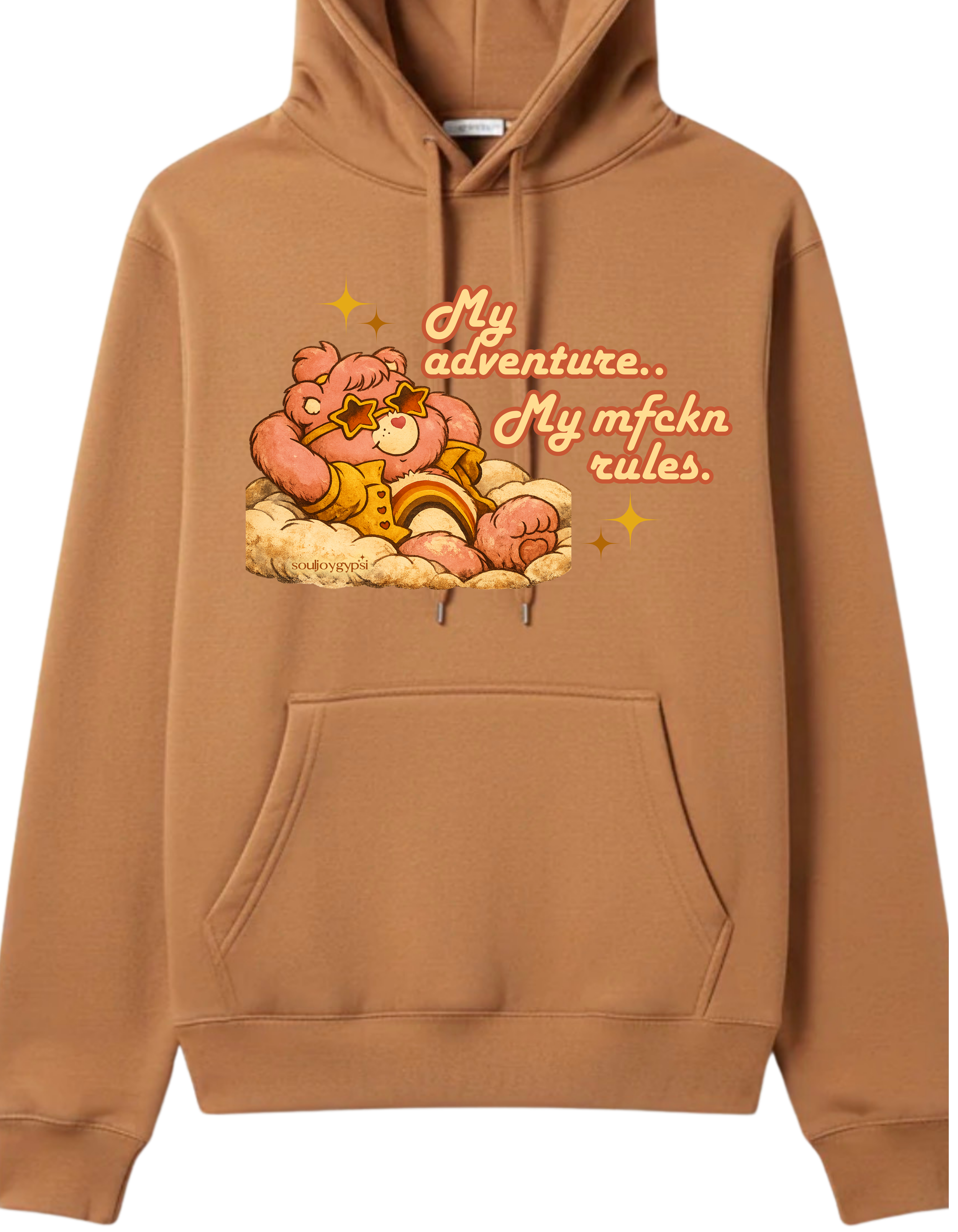 SJG mantra- My adventure, my rules HOODIE