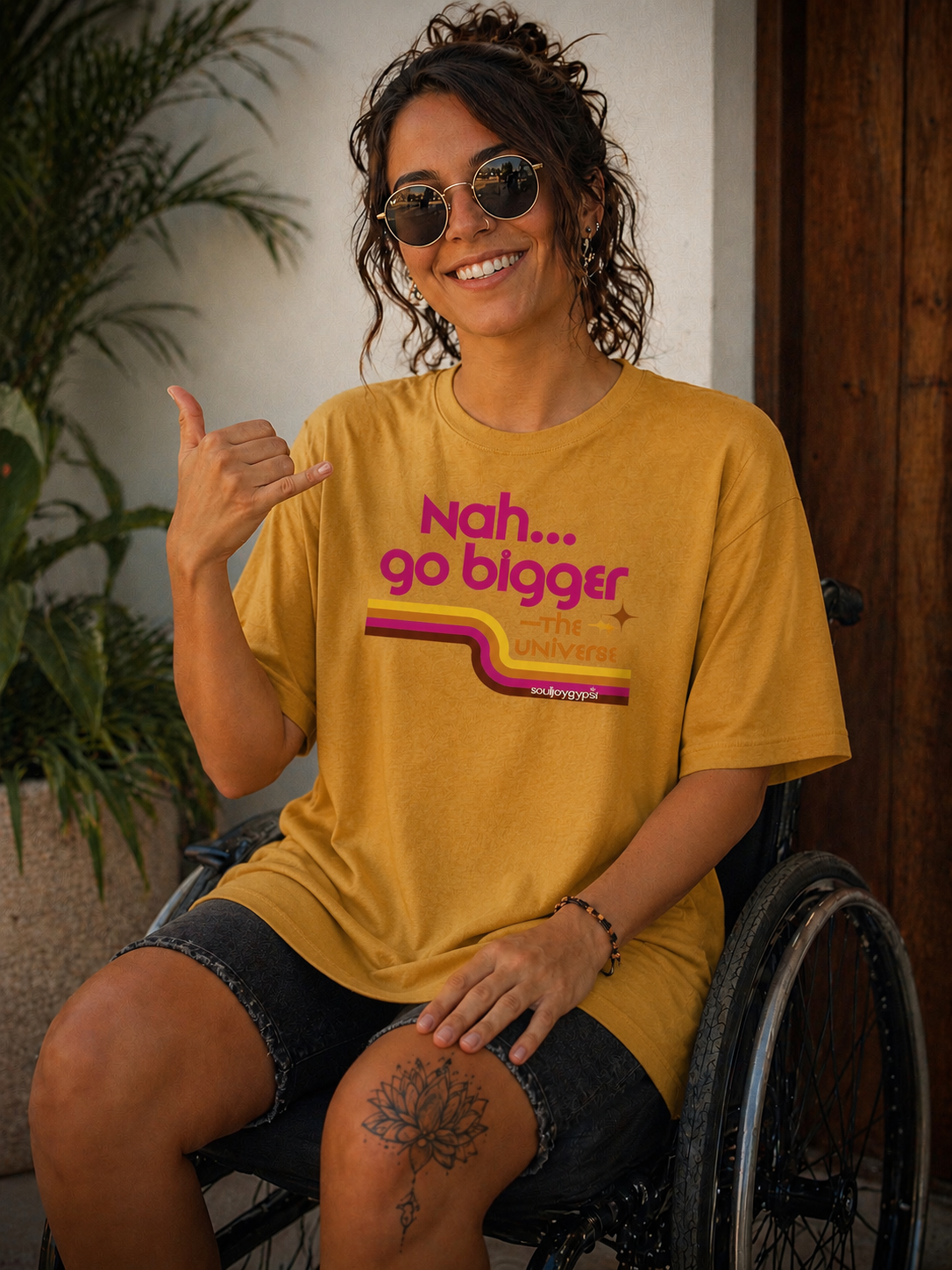 Nahh go bigger UNISEX TEE