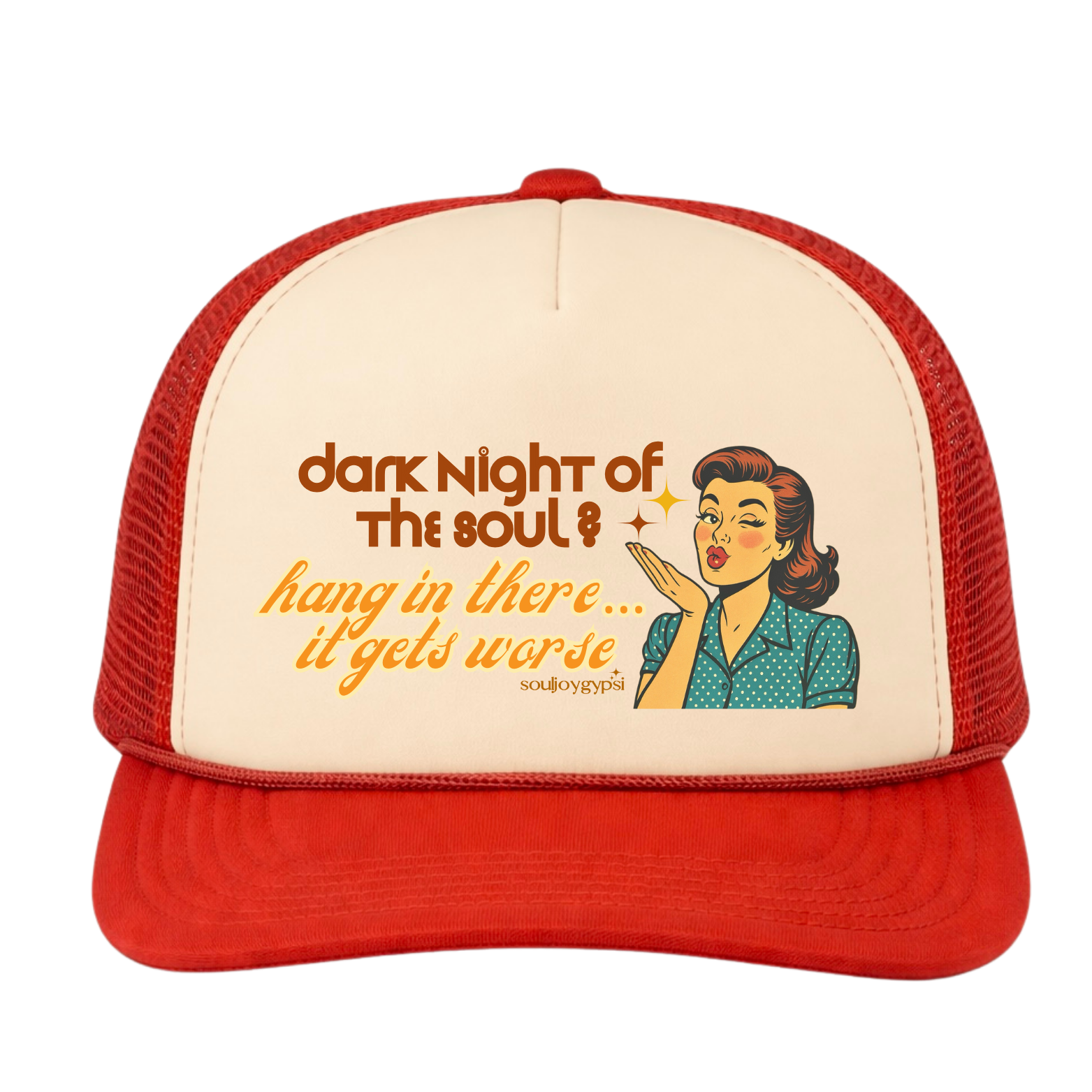 It gets worse PREMIUM TRUCKER HAT