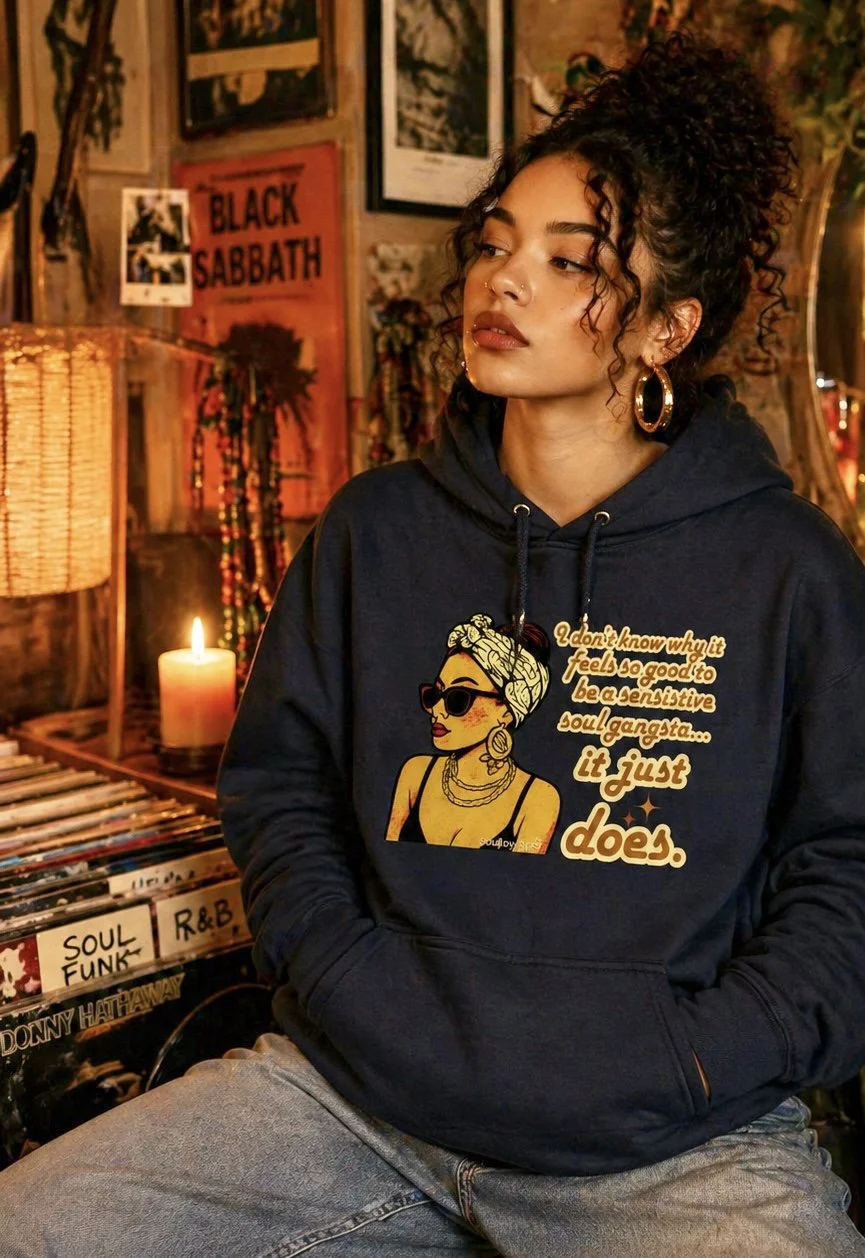 Sensitive soul gangsta HOODIE
