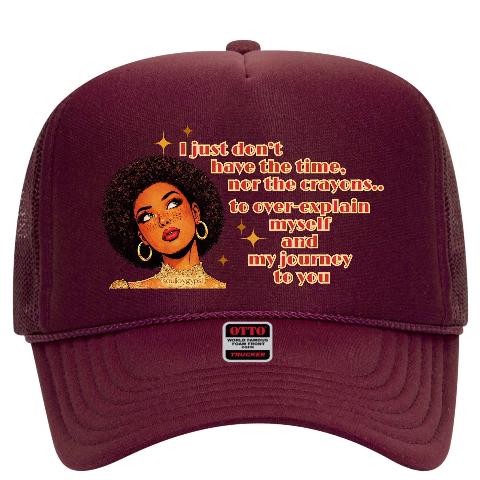 Over-explain TRUCKER HAT