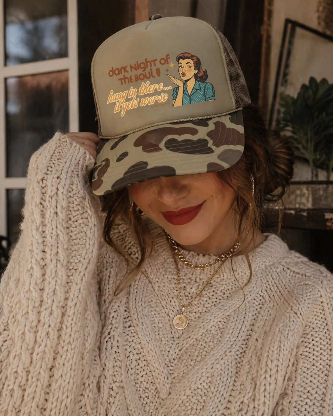 It gets worse TRUCKER HAT