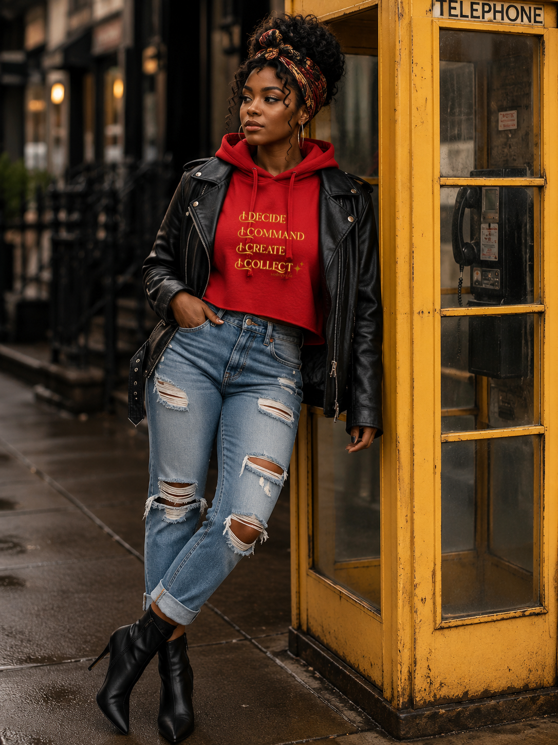 IDCCC CROP HOODIE