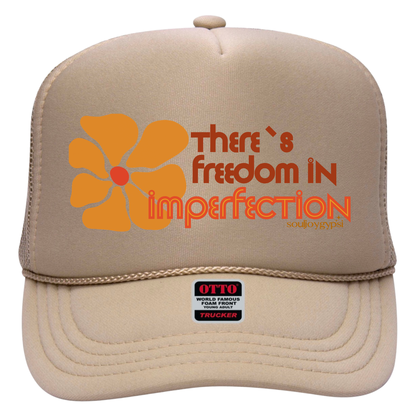 Freedom in imperfection TRUCKER HAT
