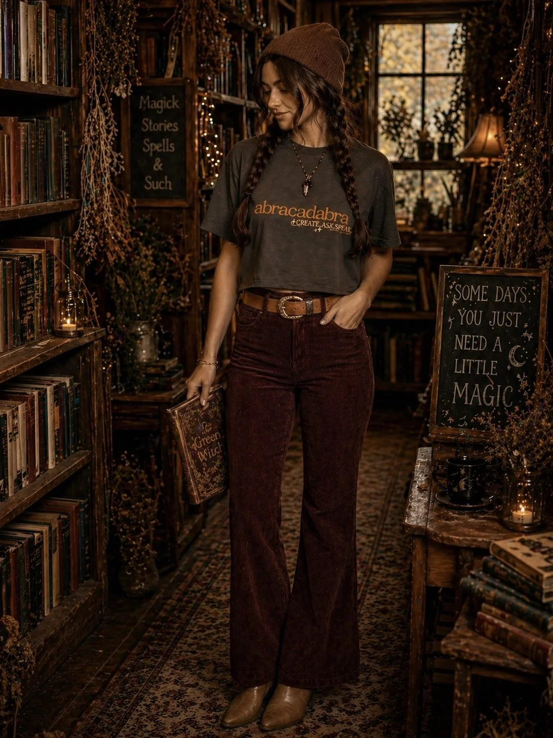 I create as I speak CROP TEE