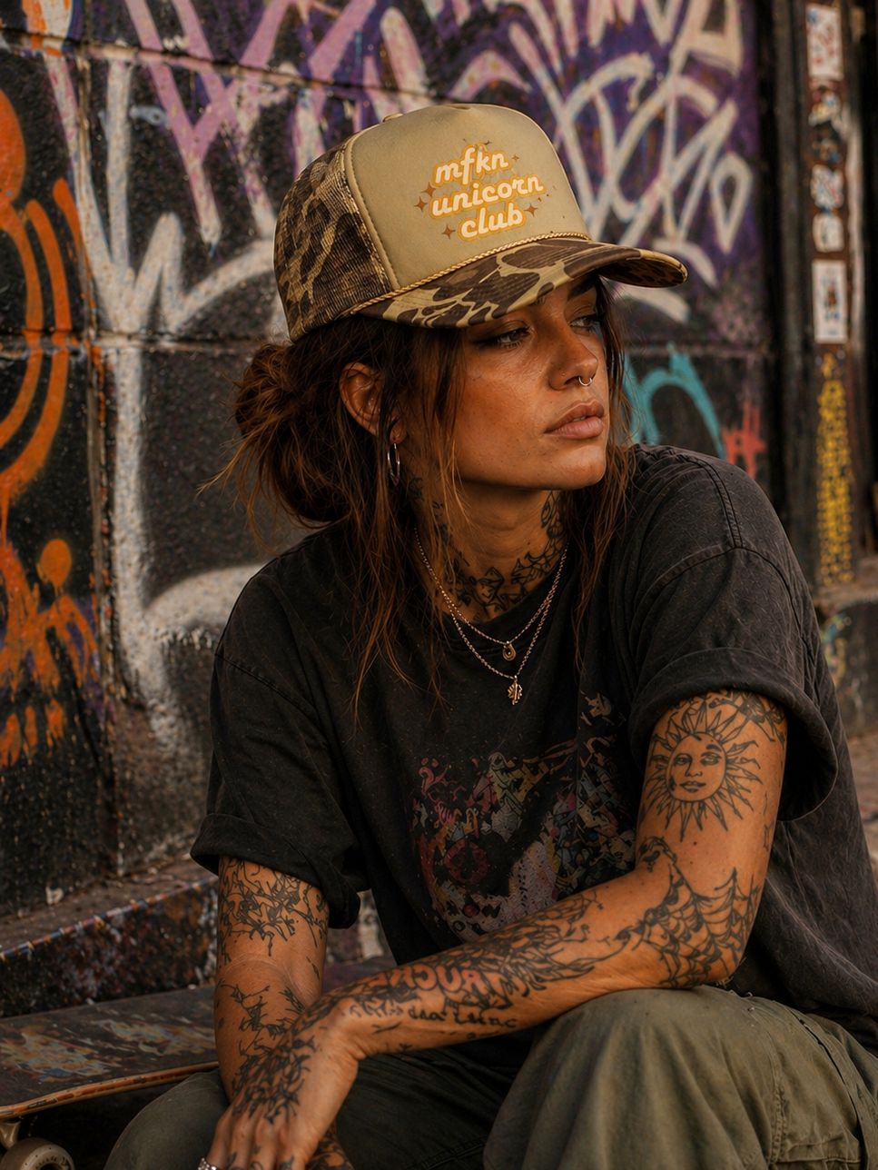 Unicorn club TRUCKER HAT