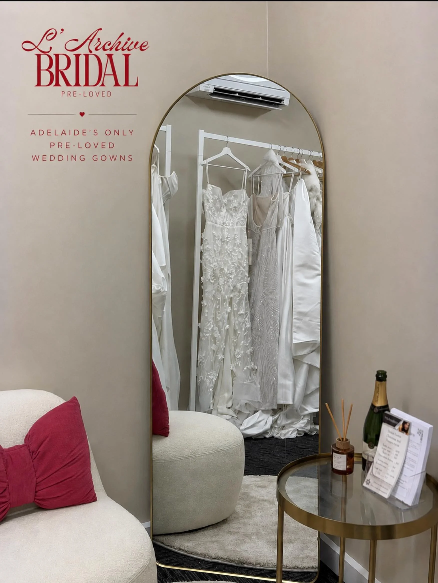 Say yes to the dress at L&rsquo;Archive Bridal, Adelaide✨✨

Discover pre-loved, vintage and designer sample wedding gowns in the heart of Adelaide.

🤍 Sizes 4&ndash;24
🤍 Dresses starting at $100
🤍 Take home your dress same day

📍 L&rsquo;Archive 