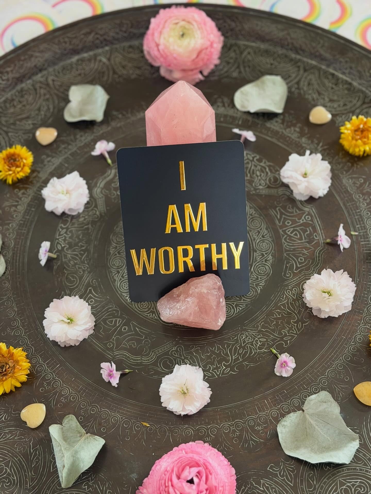 I AM WORTHY @the_kinclub Spring Retreat

What does it mean to be worthy?
It&rsquo;s a question I&rsquo;ve sat with myself

Worthy of what? Worthy to who? Worthy how?

Again and again, I come back to this -
That just being here is a miracle
I don&rsqu