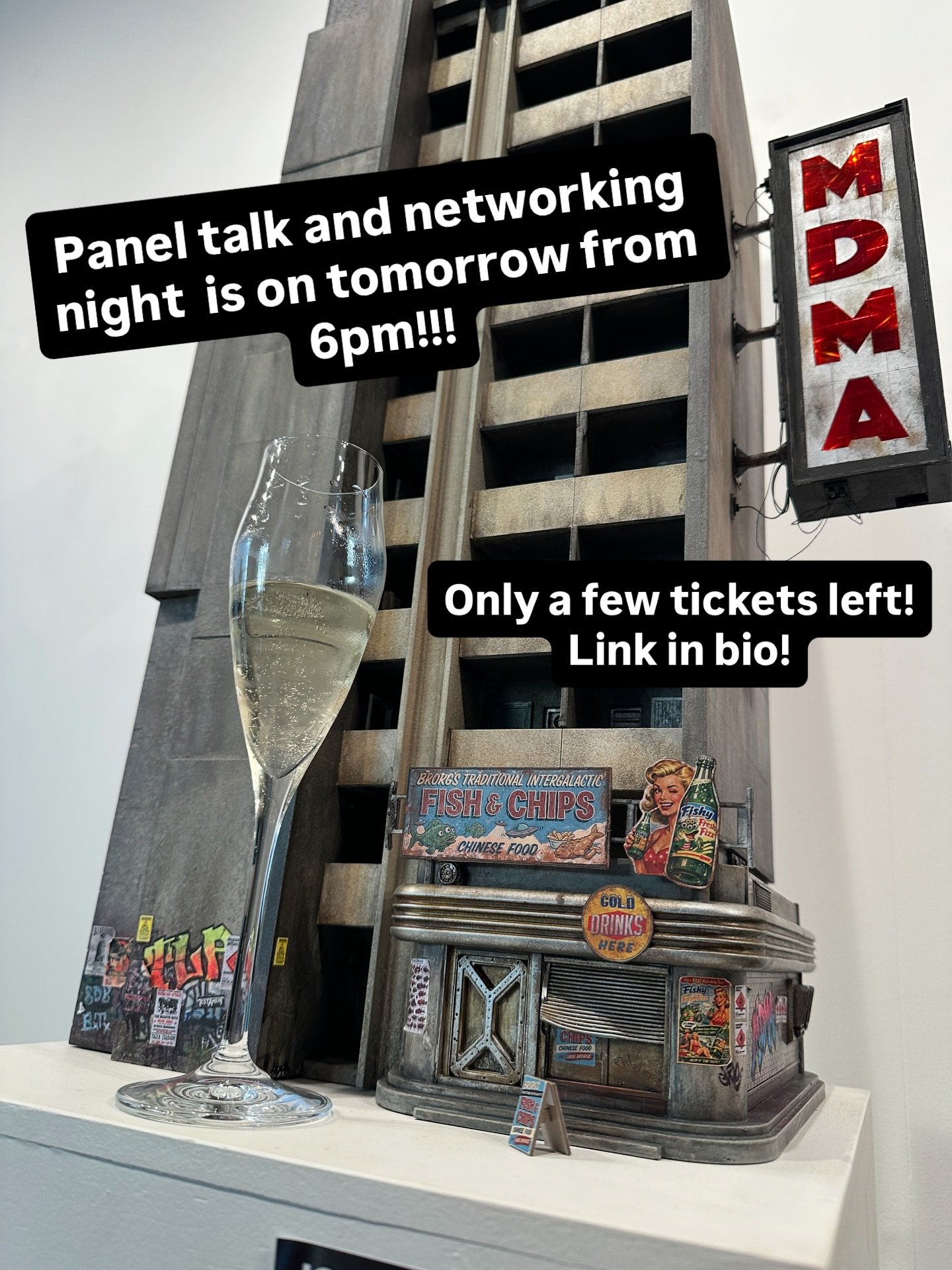 Our panel discussion and networking night is tomorrow - Friday 27th!  Doors open from 6pm - bookings are crucial to reserve a space! - see the link in our bio to reserve your spot!