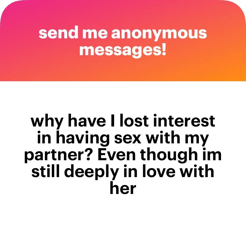 Ask Michaela: Why have I lost interest in sex with my partner when I'm still deeply in love?