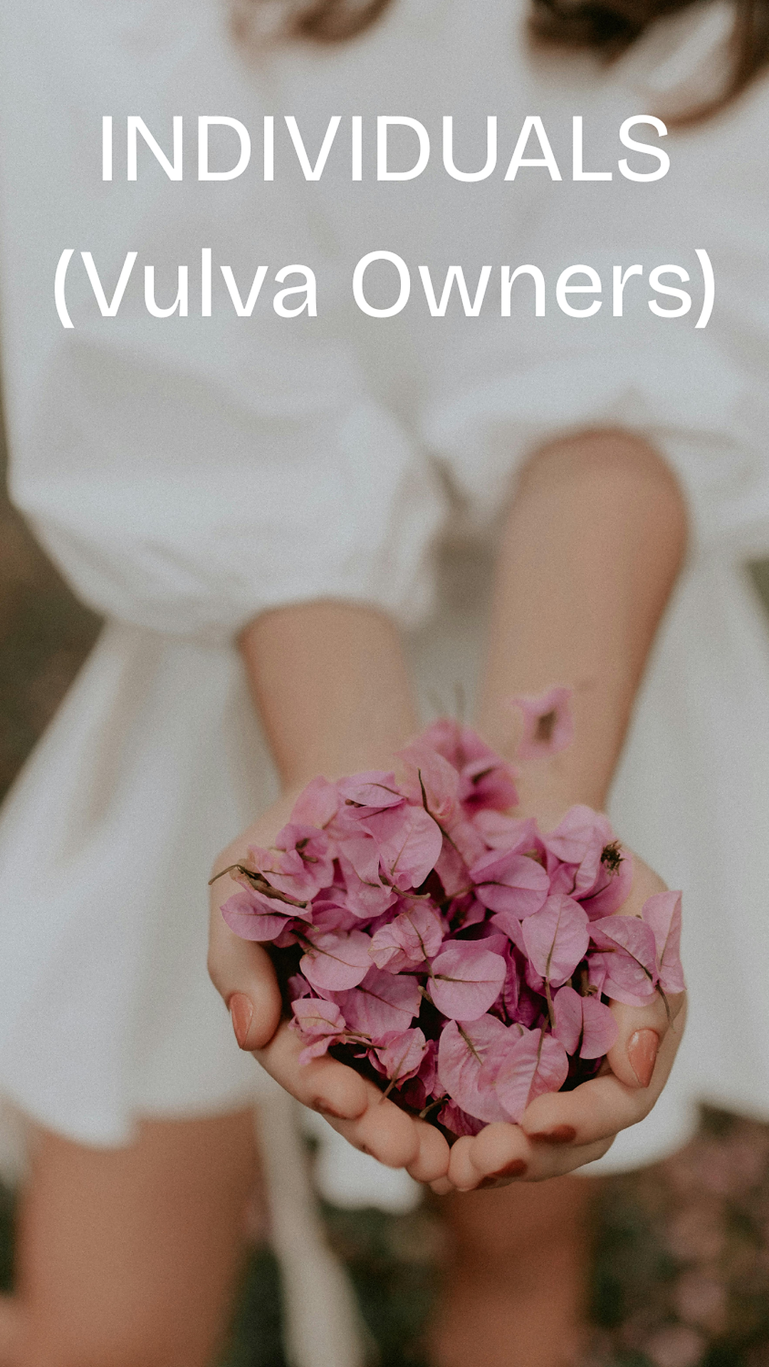 Somatic sexology and intimacy coaching for women and vulva owners exploring pleasure and desire.