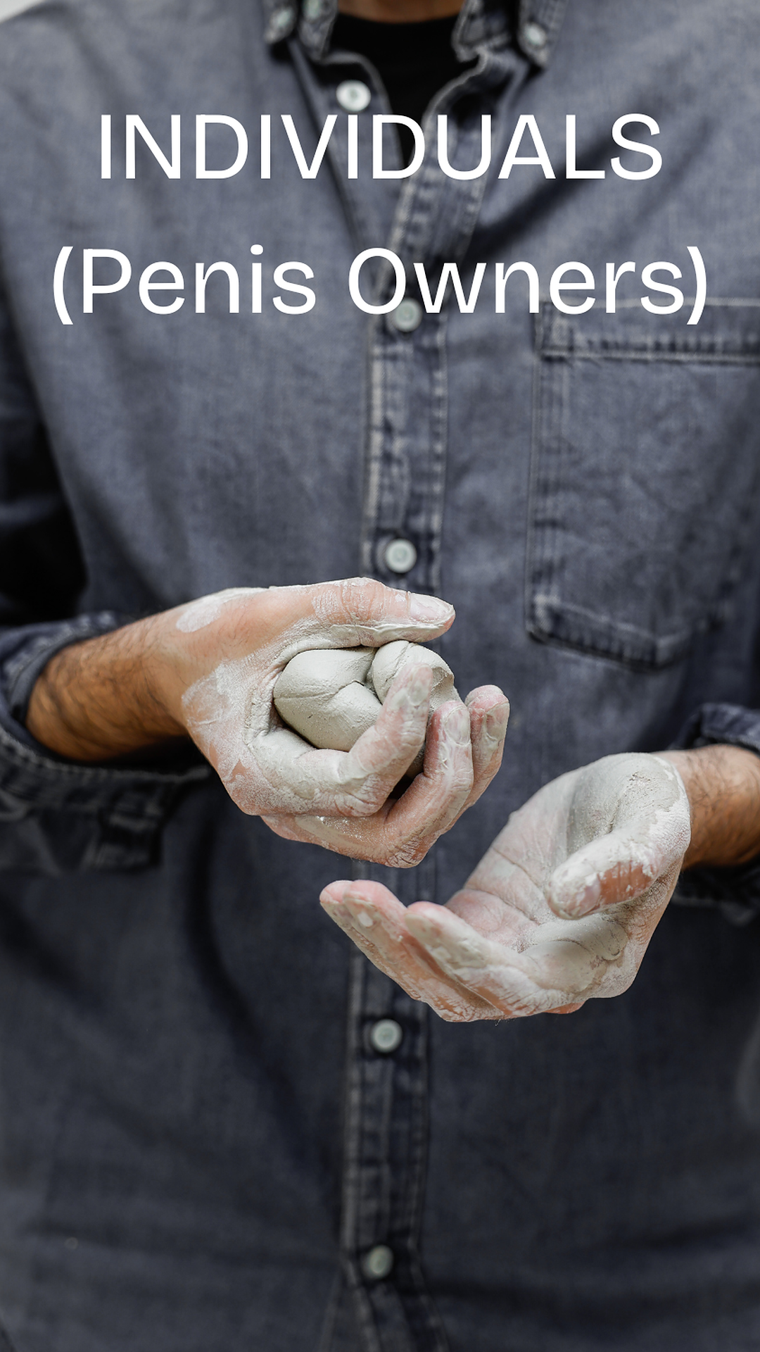 Online somatic sex coaching for men and penis owners to overcome performance anxiety and build body confidence.