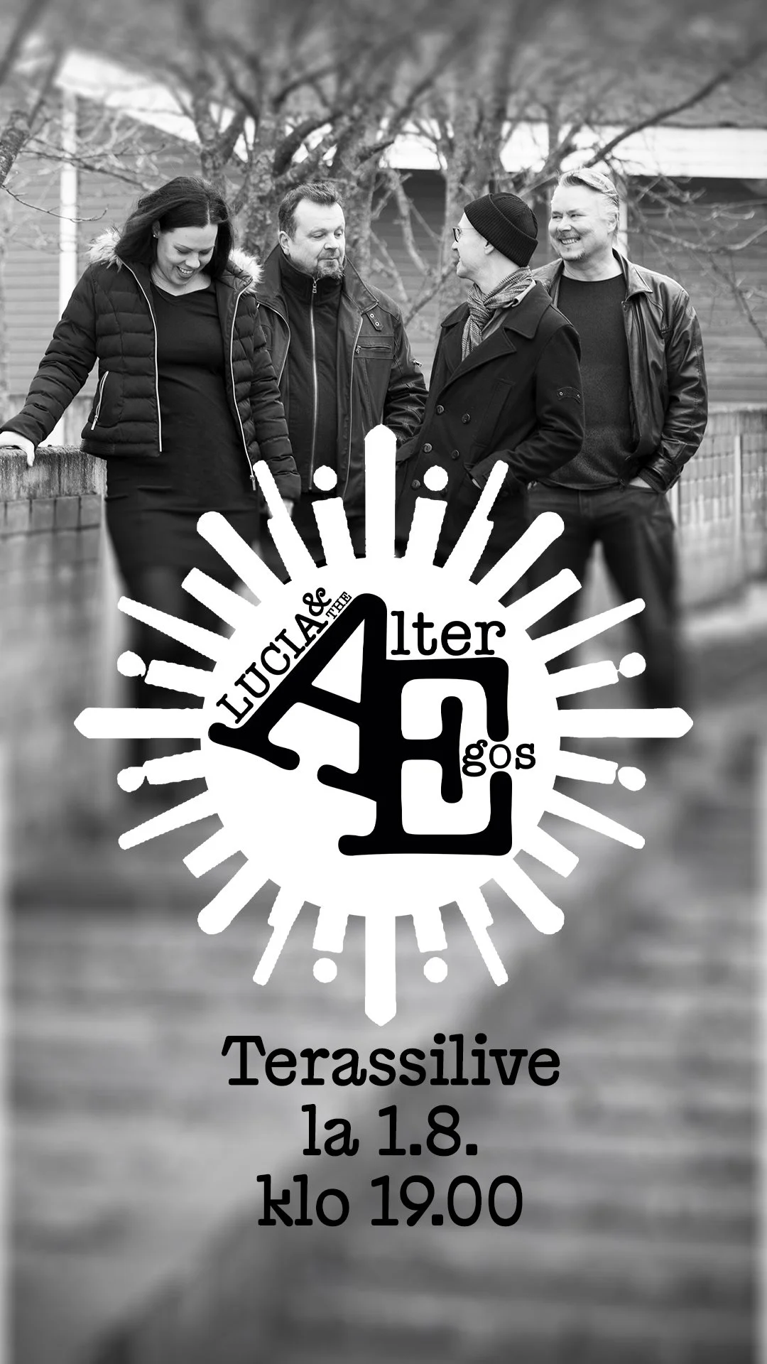 Terassilive: Lucia and the Alteregos