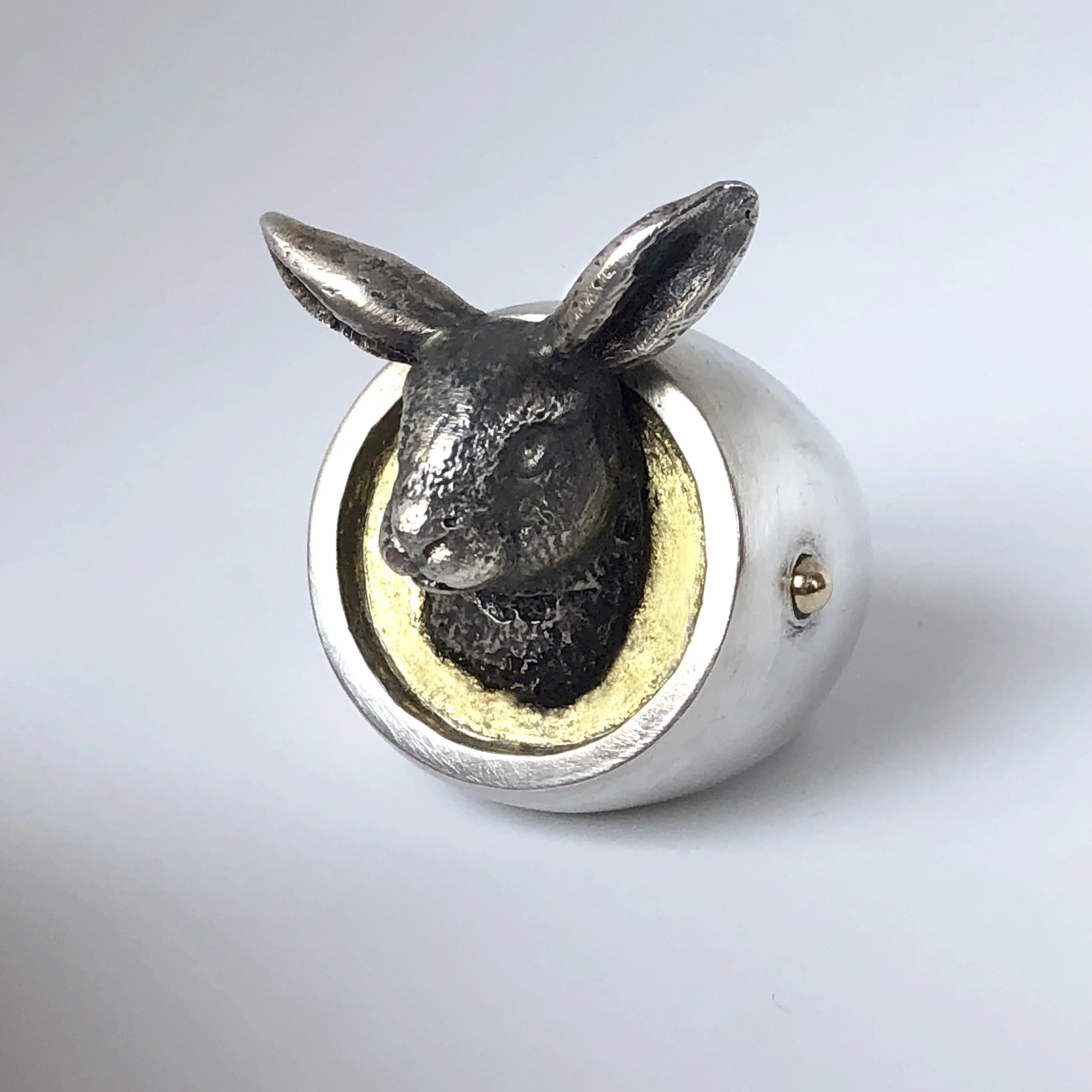 ★ VERKOCHT ★ Zegelring konijn