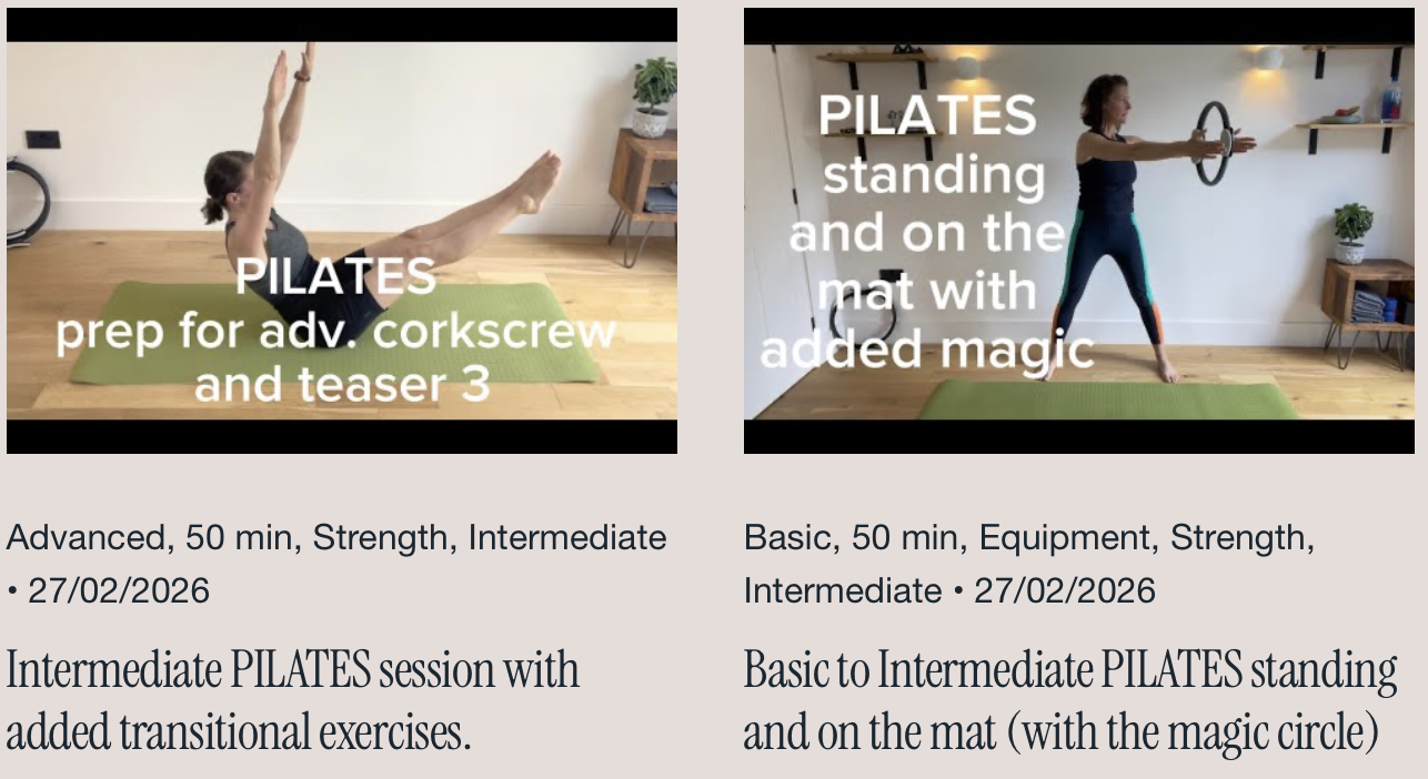 Pilates exercises for core strength at home