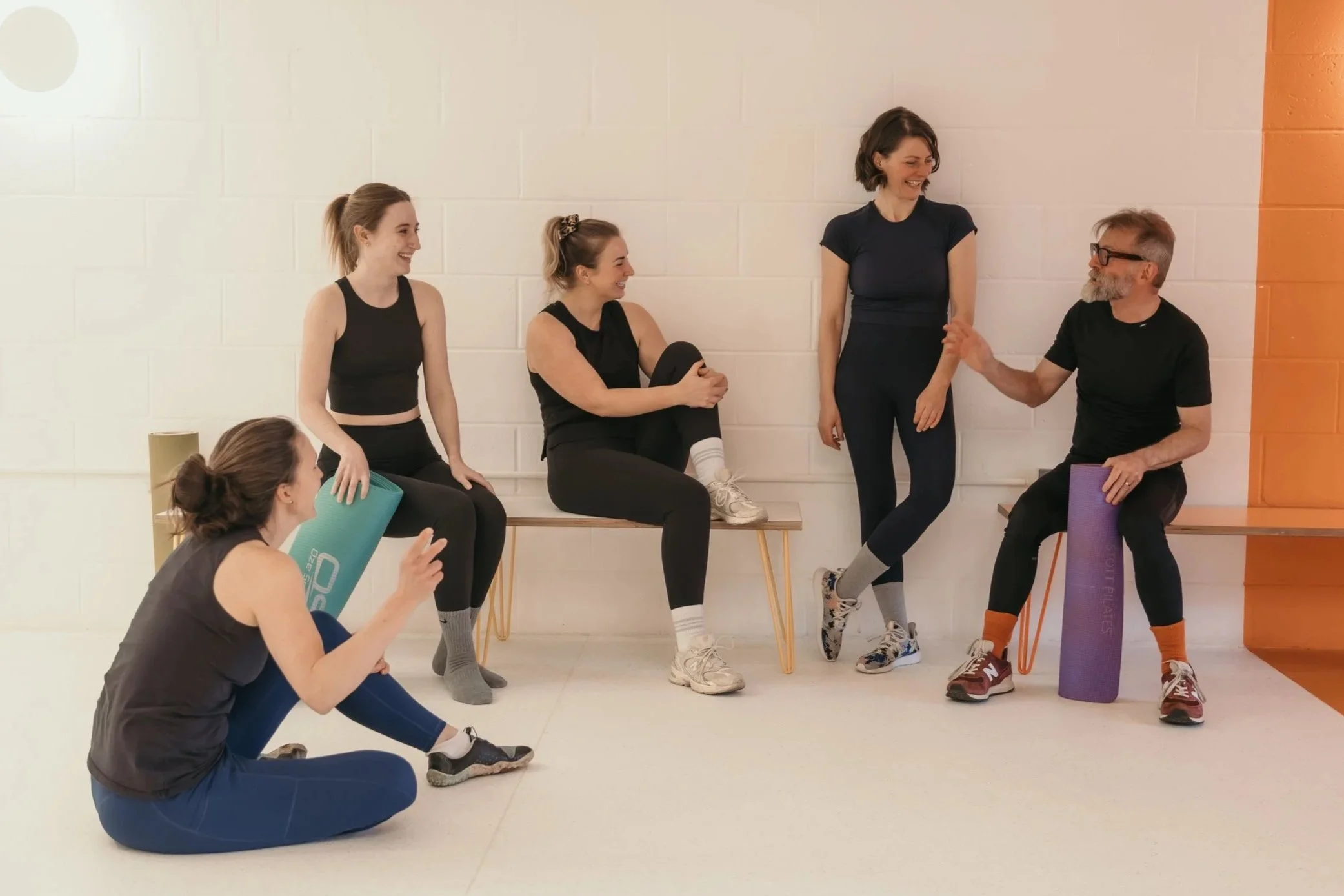 Pilates video library for members