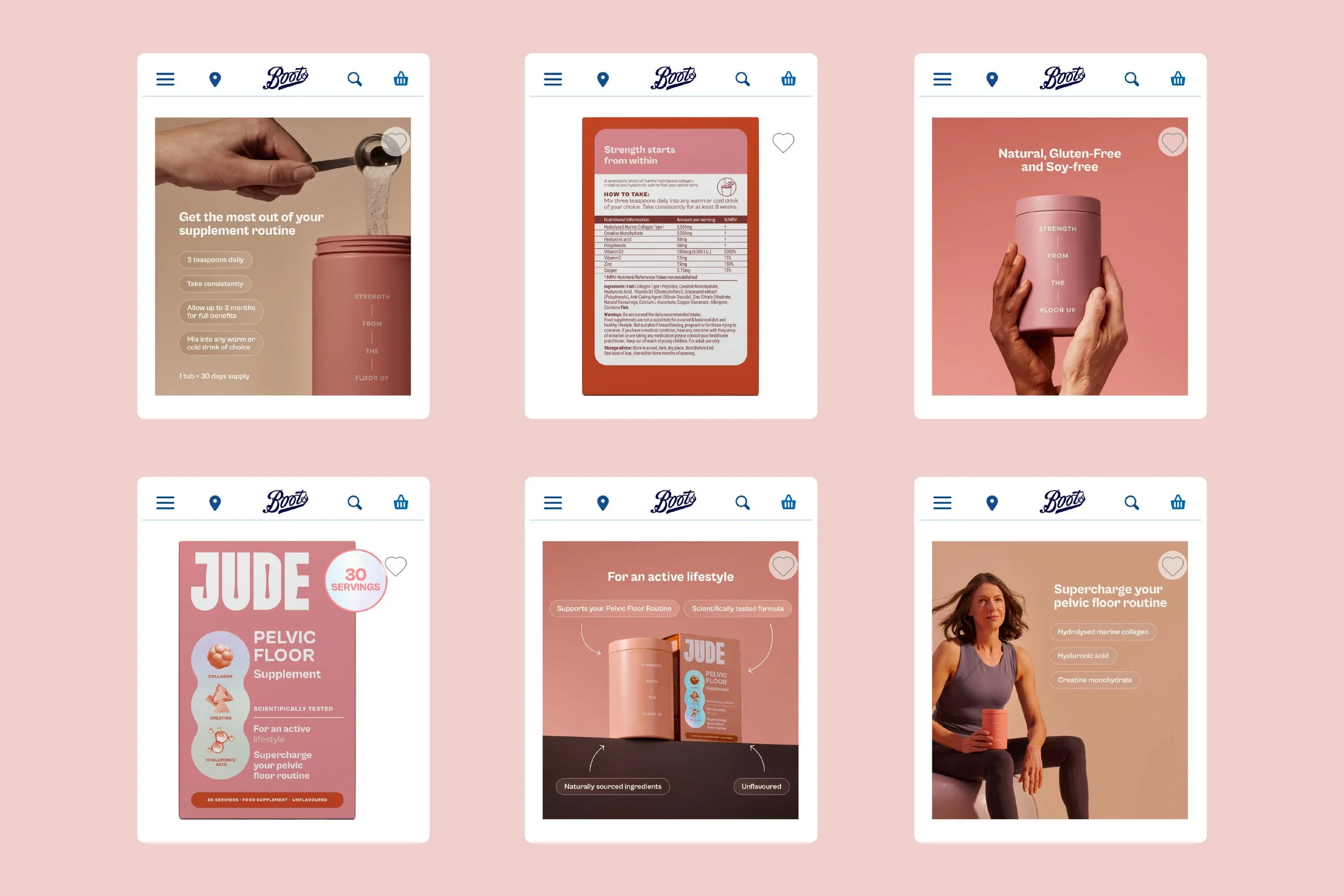 Retail Images, Pelvic Floor Bladder Supplement