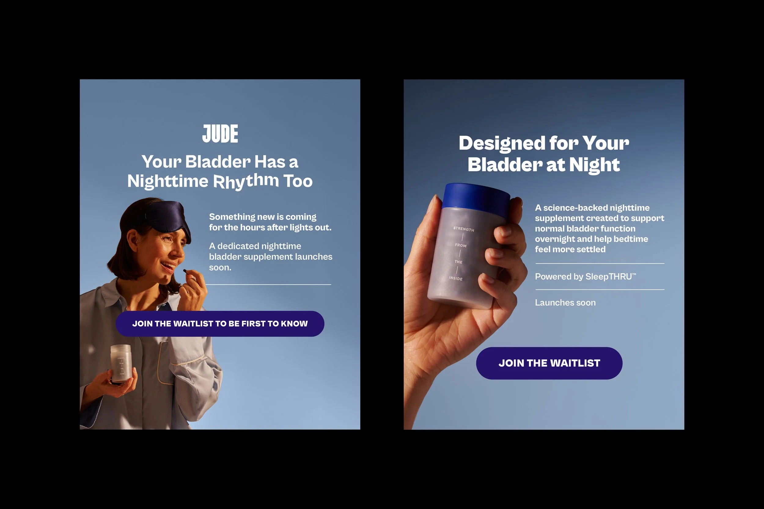 Waitlist Ads, Night Bladder Supplement