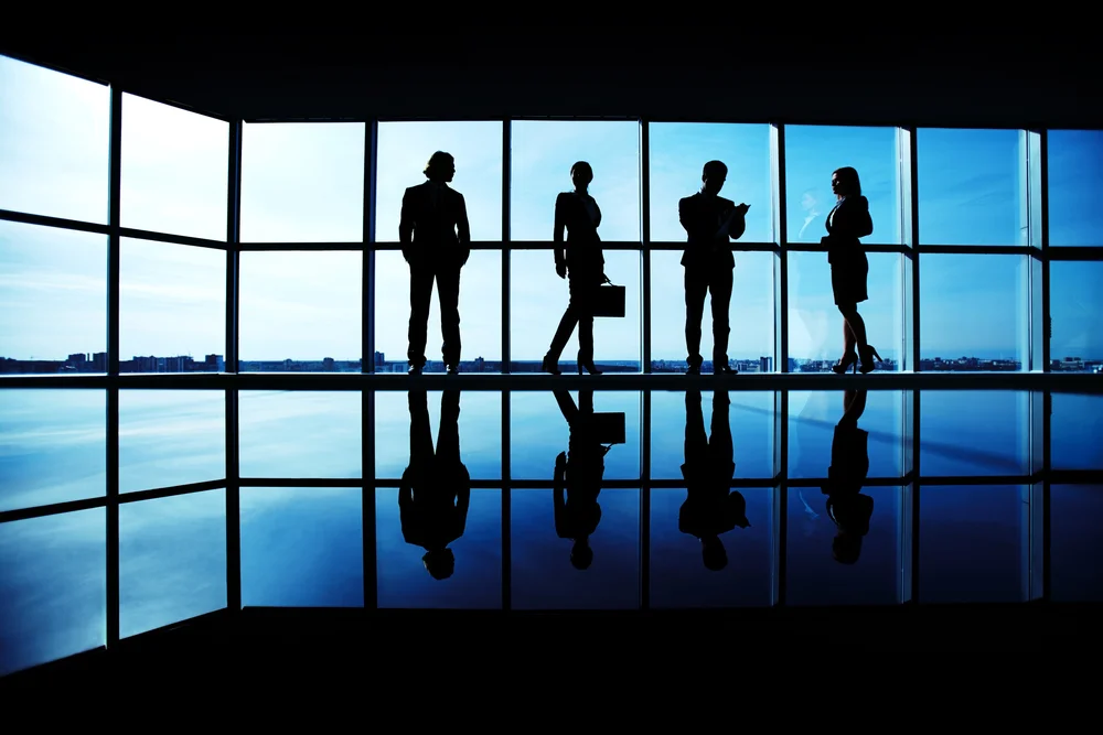 Executives in a conference room