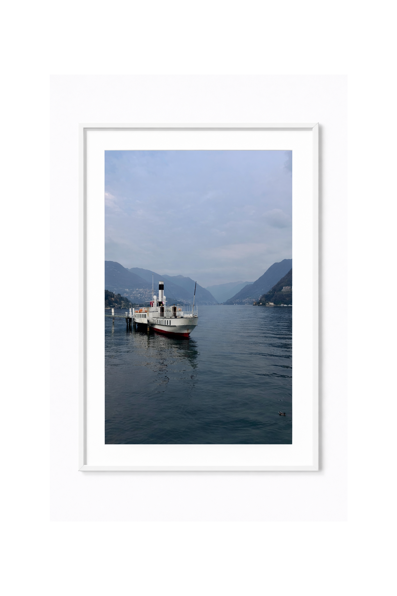 Dock at Villa Olmo White frame thumbnail size50.png