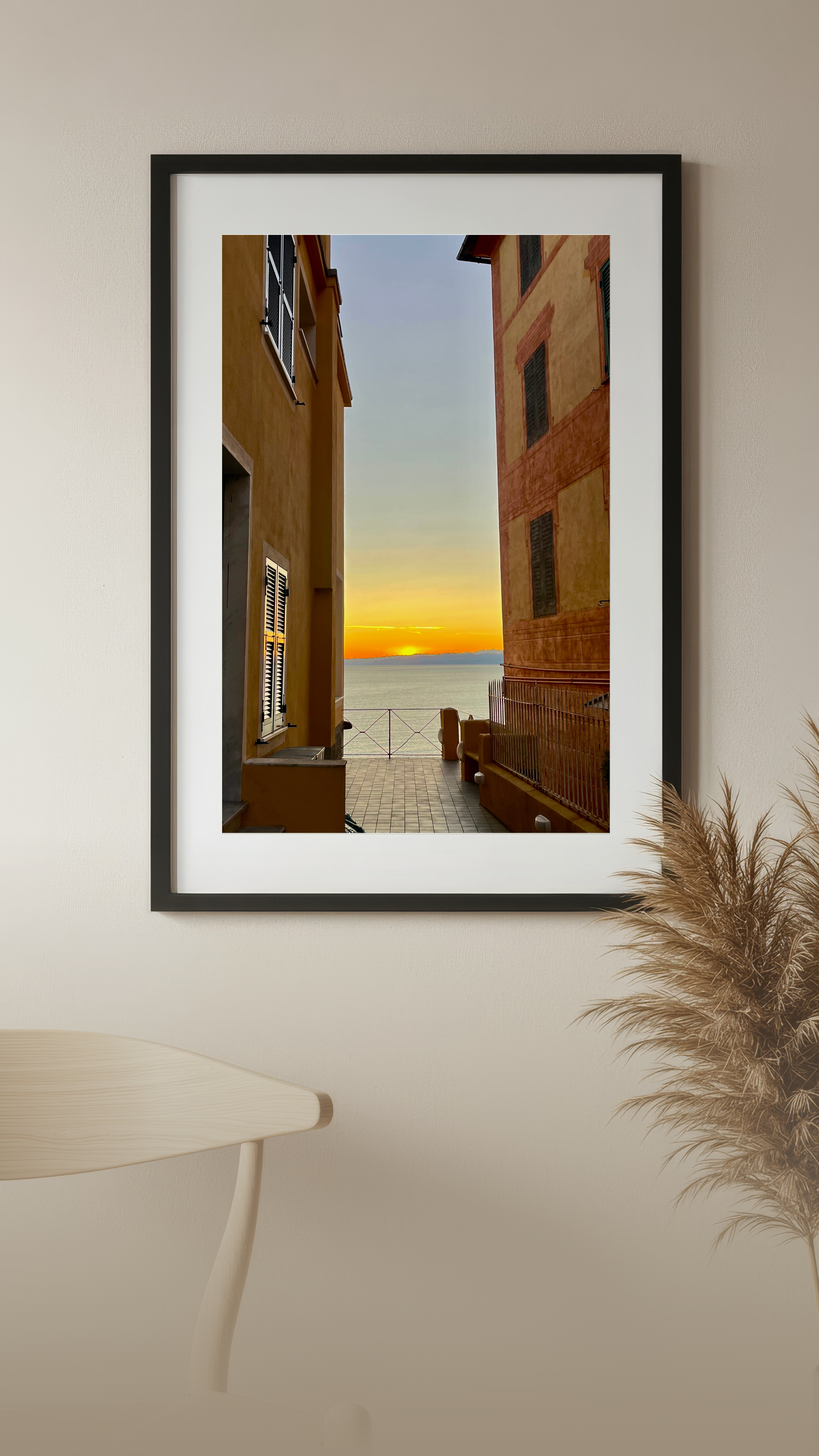 Beige Minimal Aesthetic Poster Frame Mockup Your Story.png
