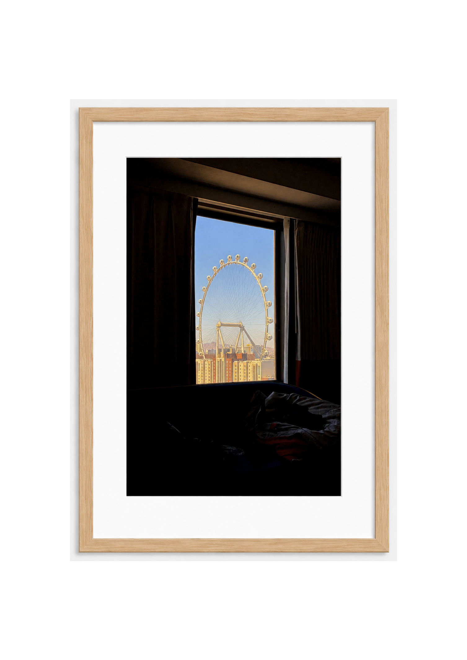 Ferry's Wheel in Vegas Light wood frame Thumbnail size 60.png