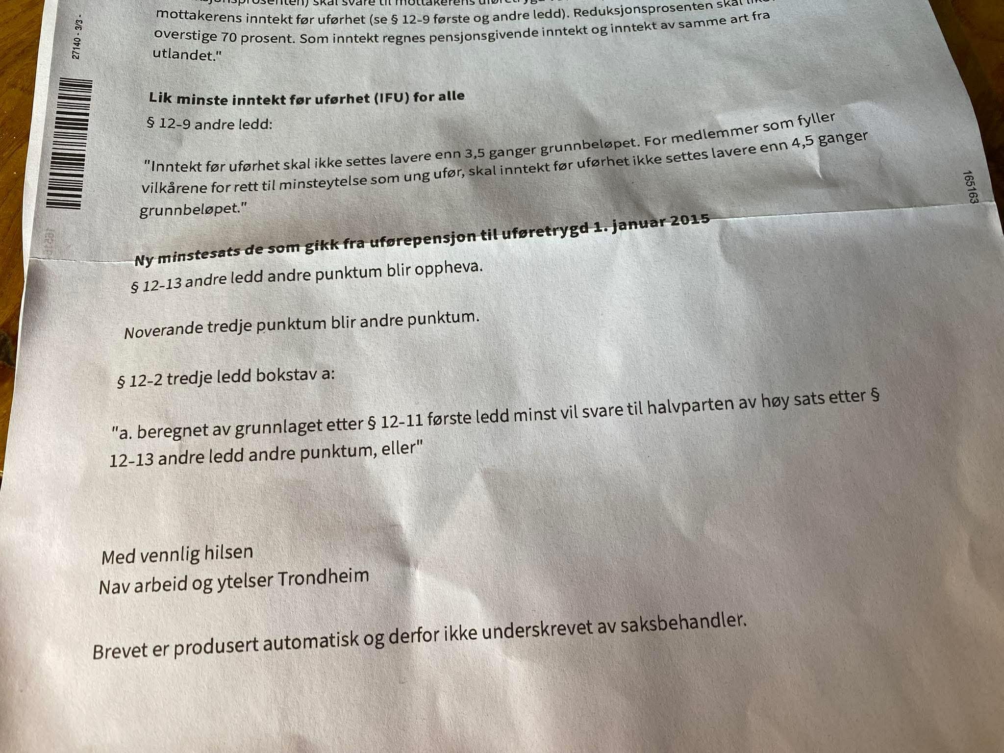 Ukens Hindring: NAV sender brev. Mottaker søker tolk.