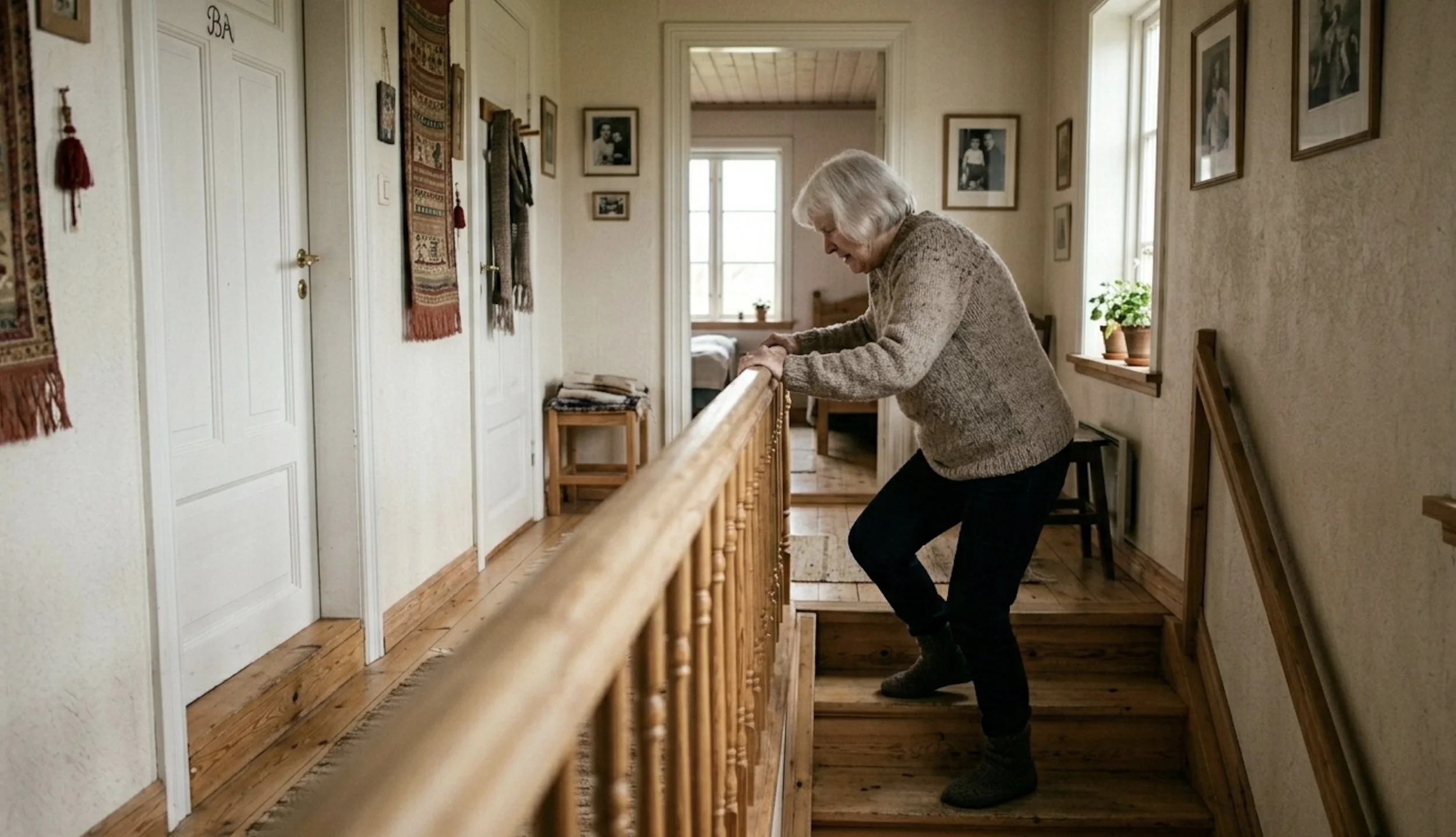 Når du kommer opp – men ikke videre