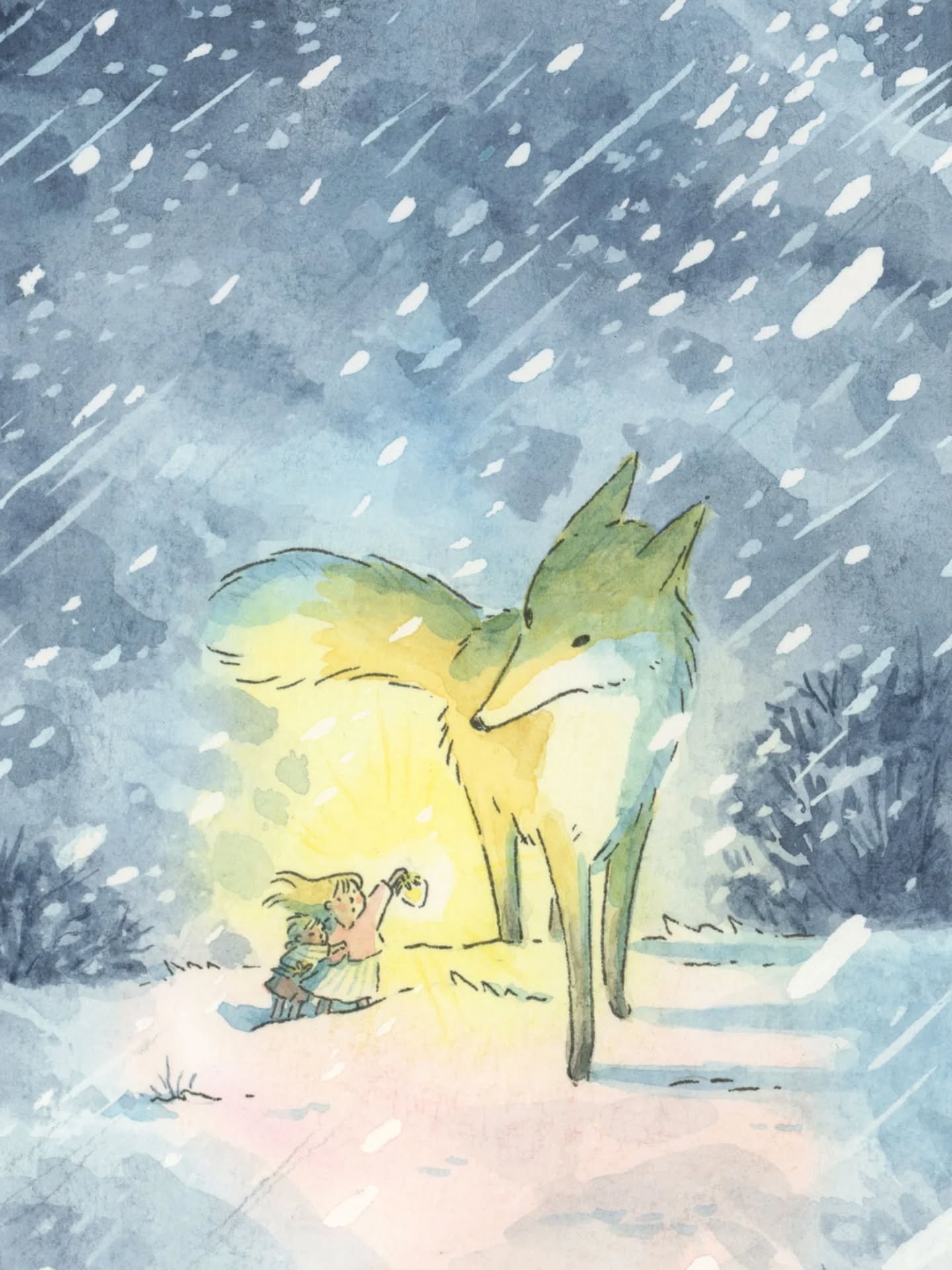 OUPS ! Jour 6 du challenge @folktaleweek : Storm / Temp&ecirc;te 🌬

Un jour de retard pour celle ci&nbsp;🙈

On reste avec nos compagnons de route de la pr&eacute;c&eacute;dente illustration et un peu plus de neige. Un peu de trop?&nbsp;

Heureuseme