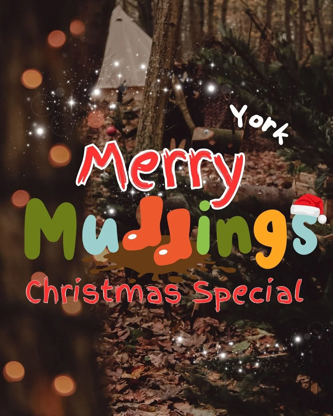 We can&rsquo;t WAIT to welcome you into the York woodland for Christmas magic Muddings style 🎄🎅🏼 We have a very special Father Christmas joining us AND a festive elf who you may just recognise as our magical @forestschool_jodie (she moonlights as 