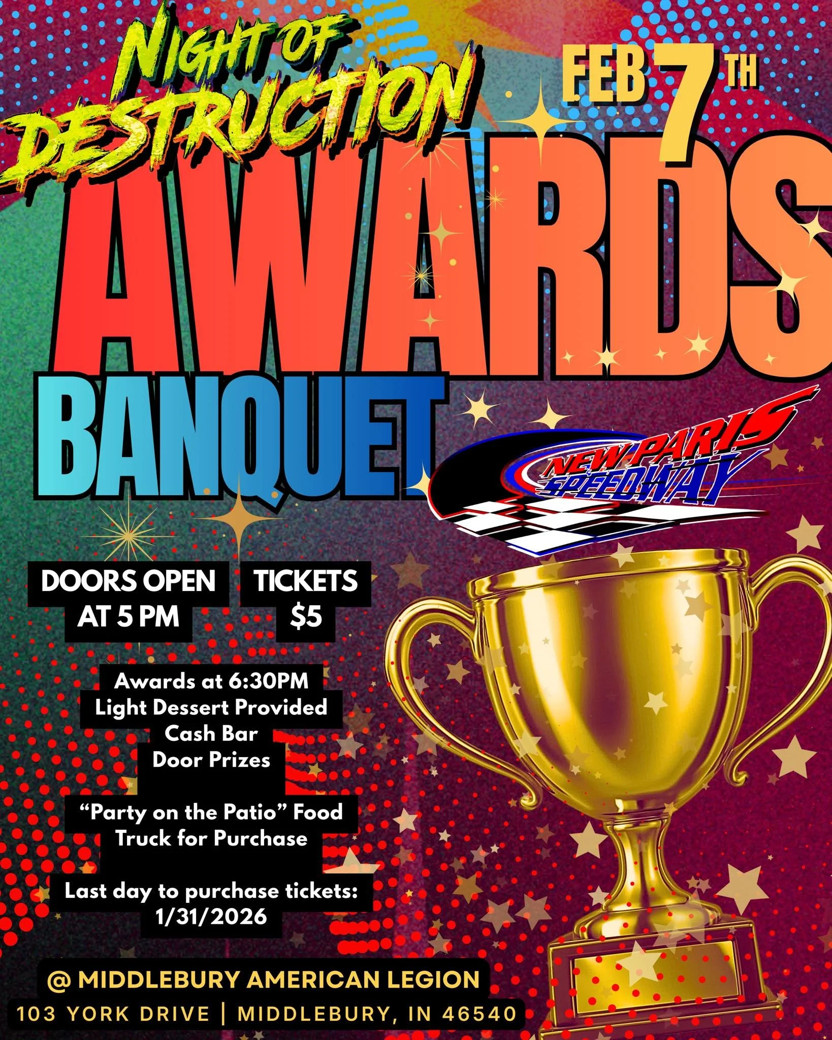 New Paris Speedway Banquet