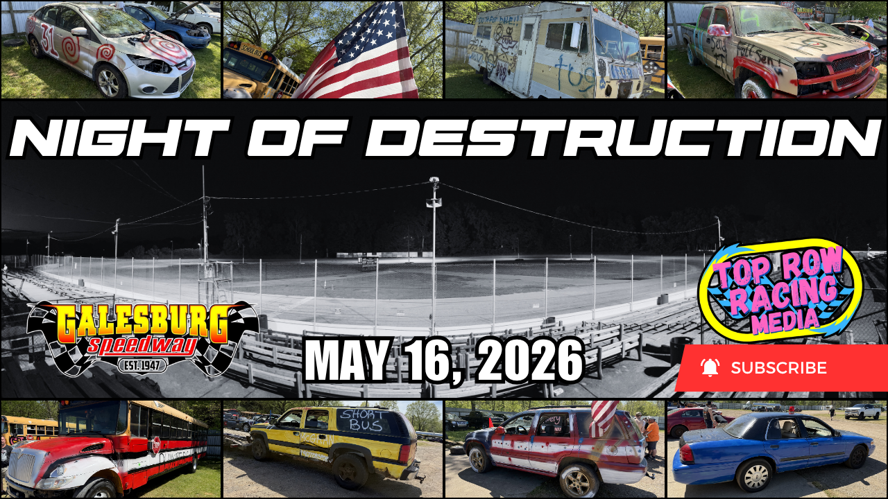 May 16, 2026: Galesburg Speedway