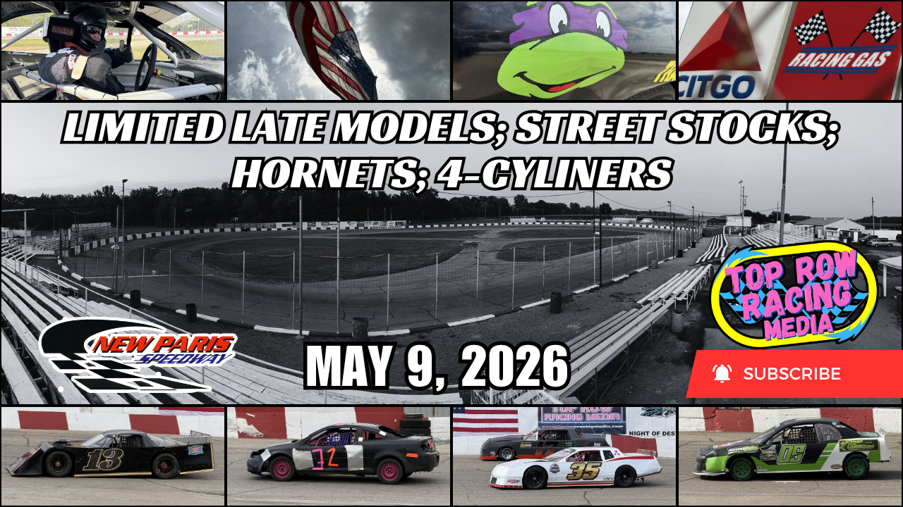 May 9, 2026: New Paris Speedway