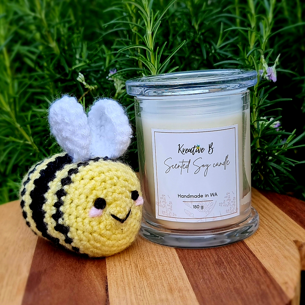 BEEutiful handmade box with Bee Buddy M