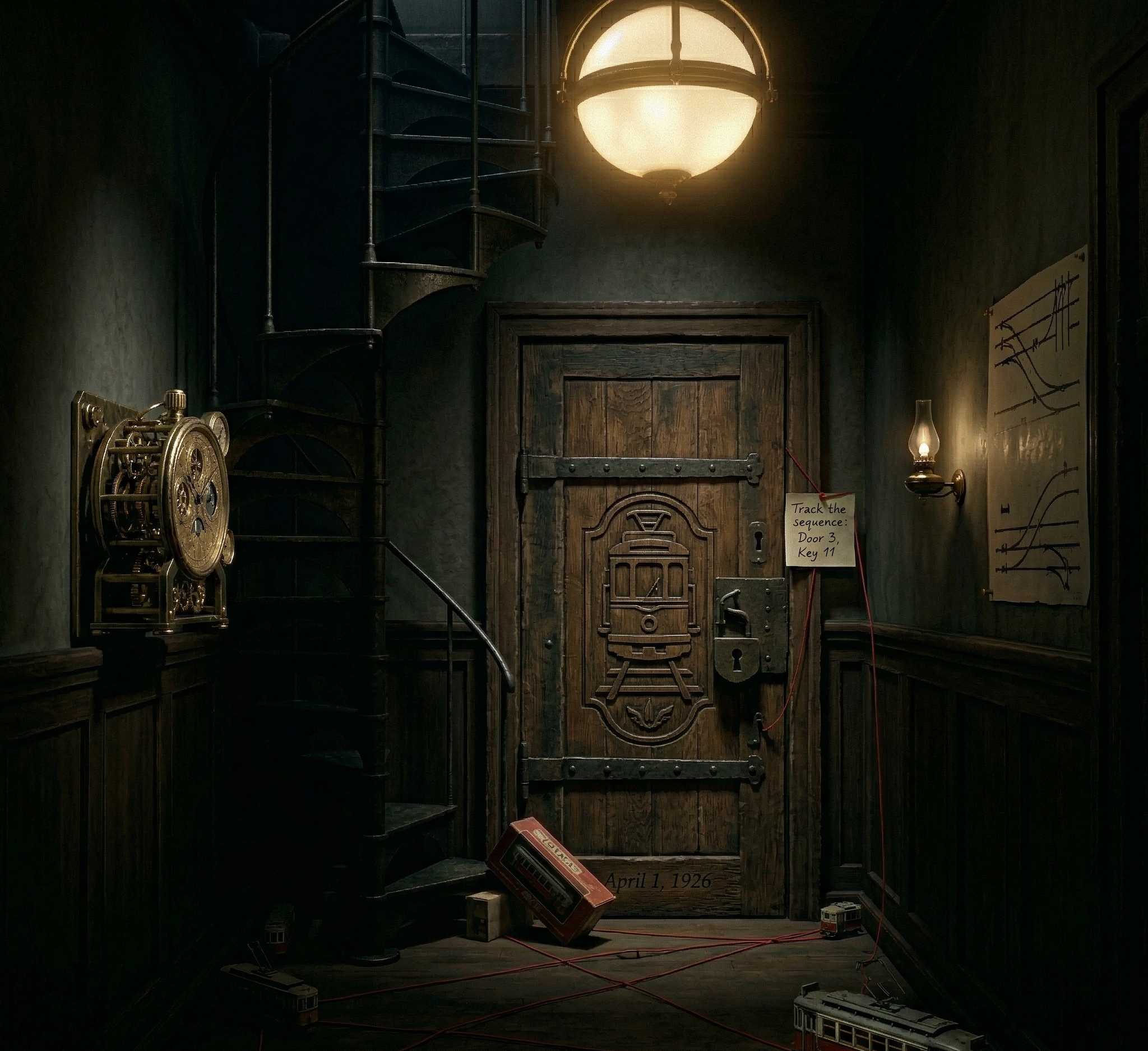 A dim hallway fading into shadow reflects the truth in the Wallace case remaining just out of reach.