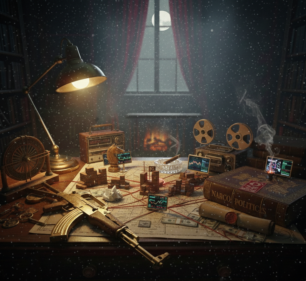 Narco-Politics and Shadow Empires: Drugs, Power, and Hidden Architecture of Global Influence.