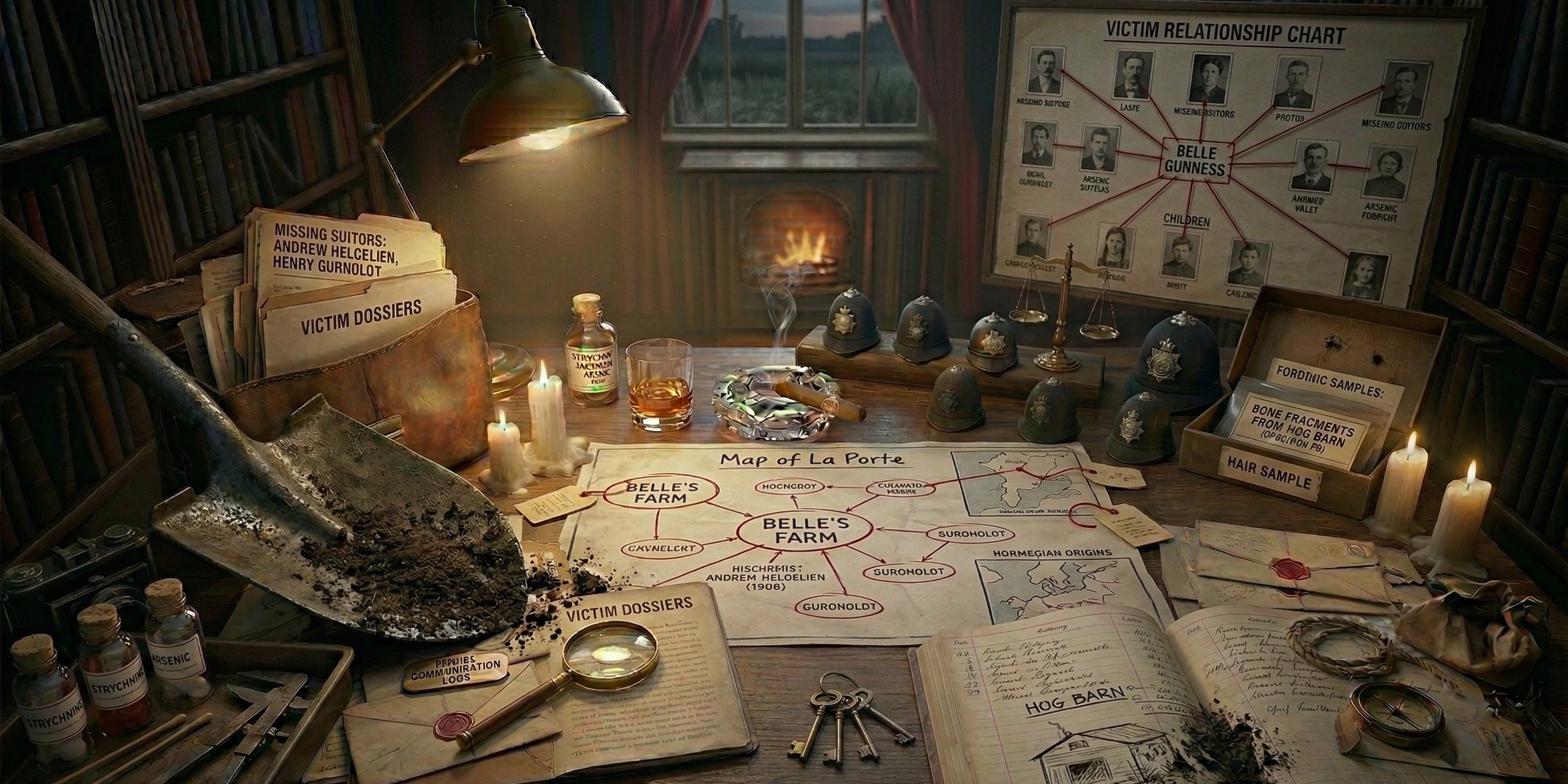 Belle Gunness: The Widow Who Dug Graves.