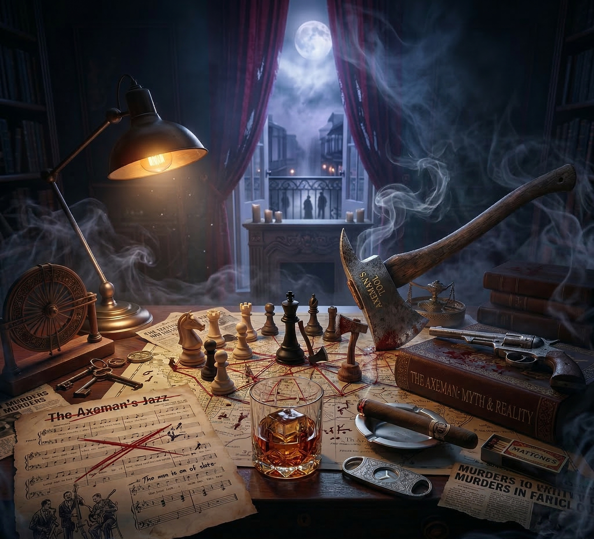 The Axeman: Fear, Music, and Murder in New Orleans.