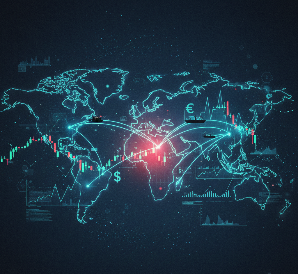 Global map showing money laundering routes, offshore finance networks, and drug trade financial flows.